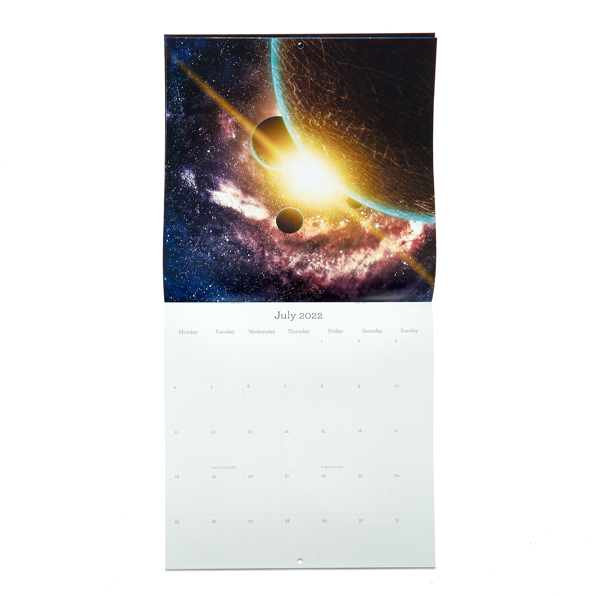 Square 2022 Space Calendar 