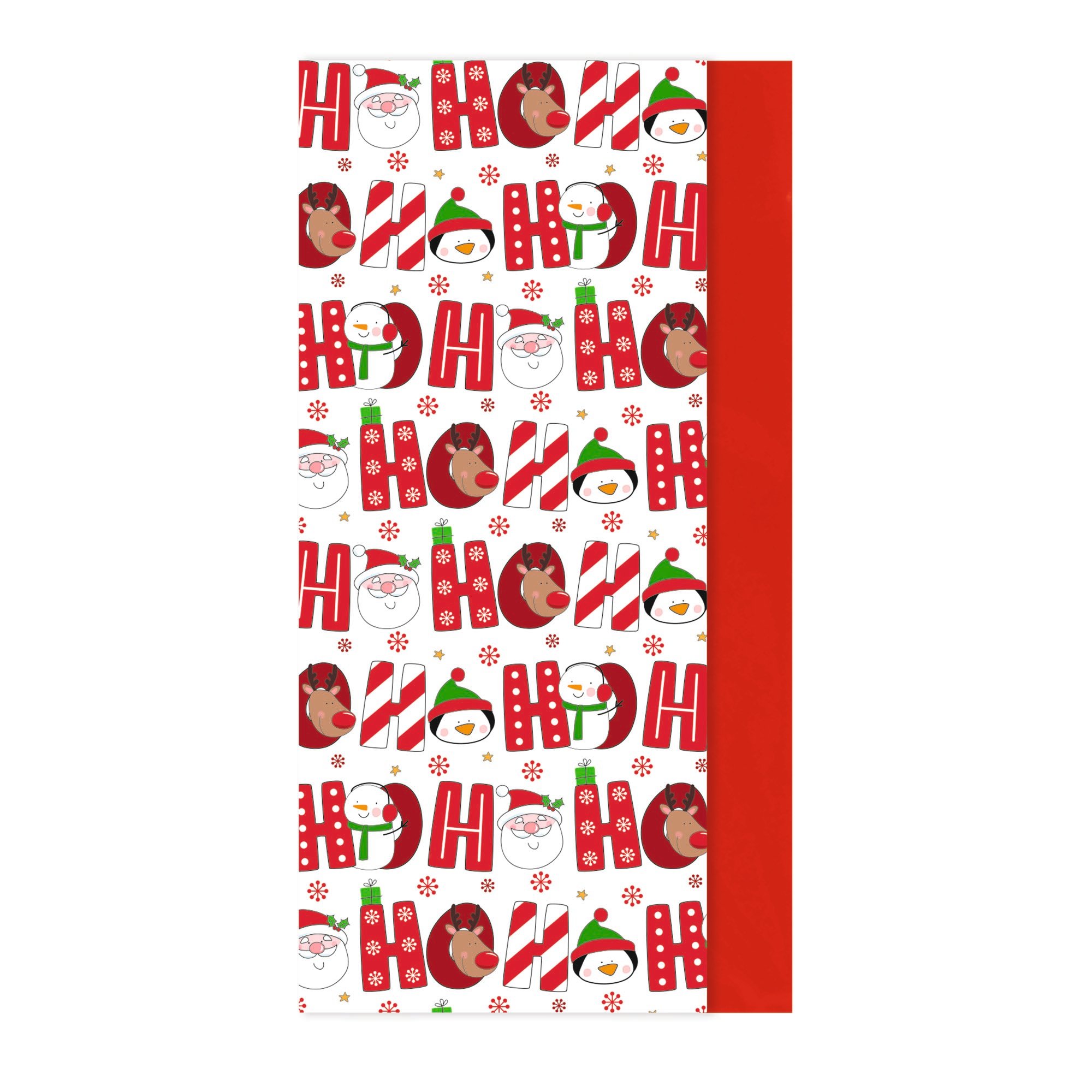 Christmas Ho Ho Ho Tissue Paper - 8 Sheets