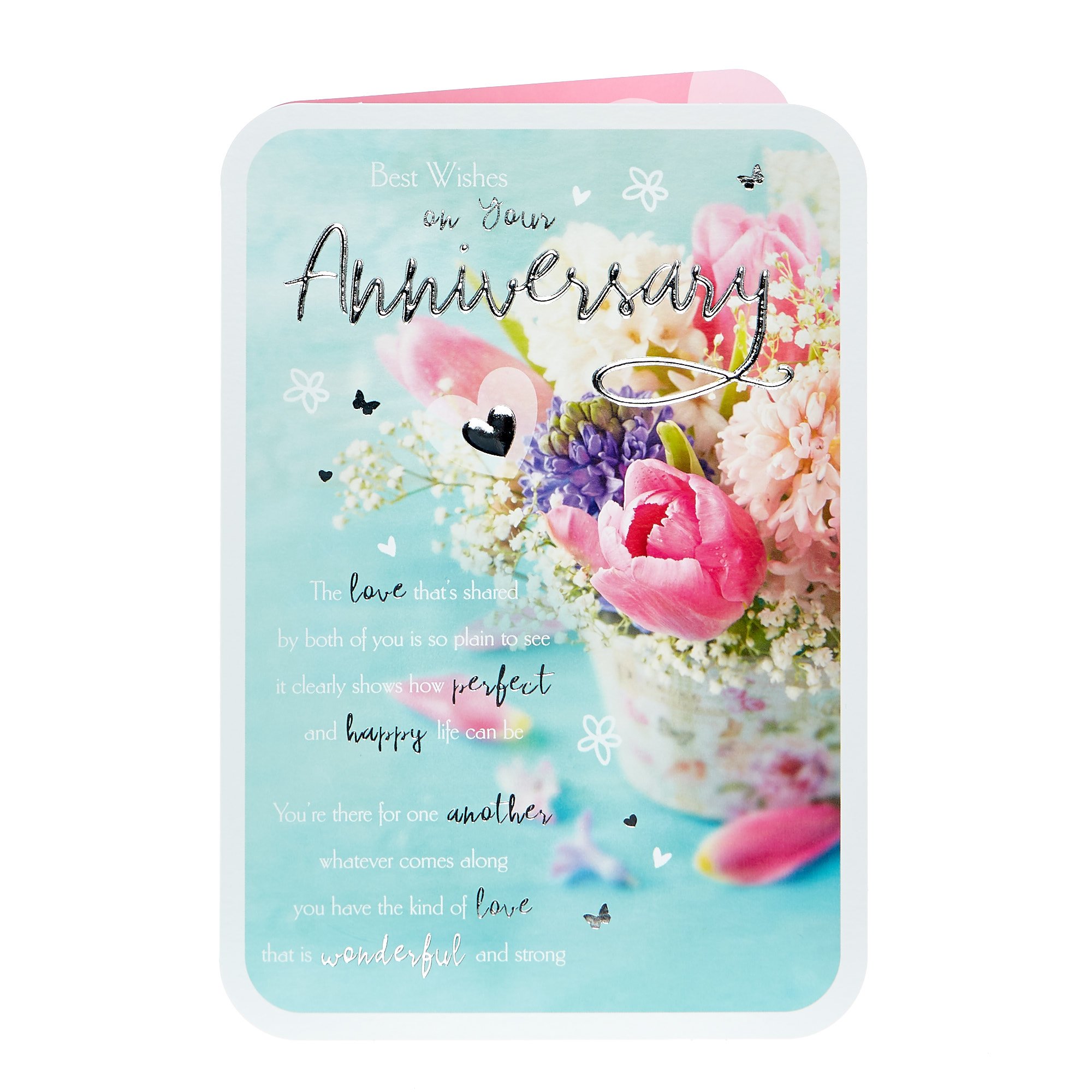 Anniversary Card - Wonderful & Strong