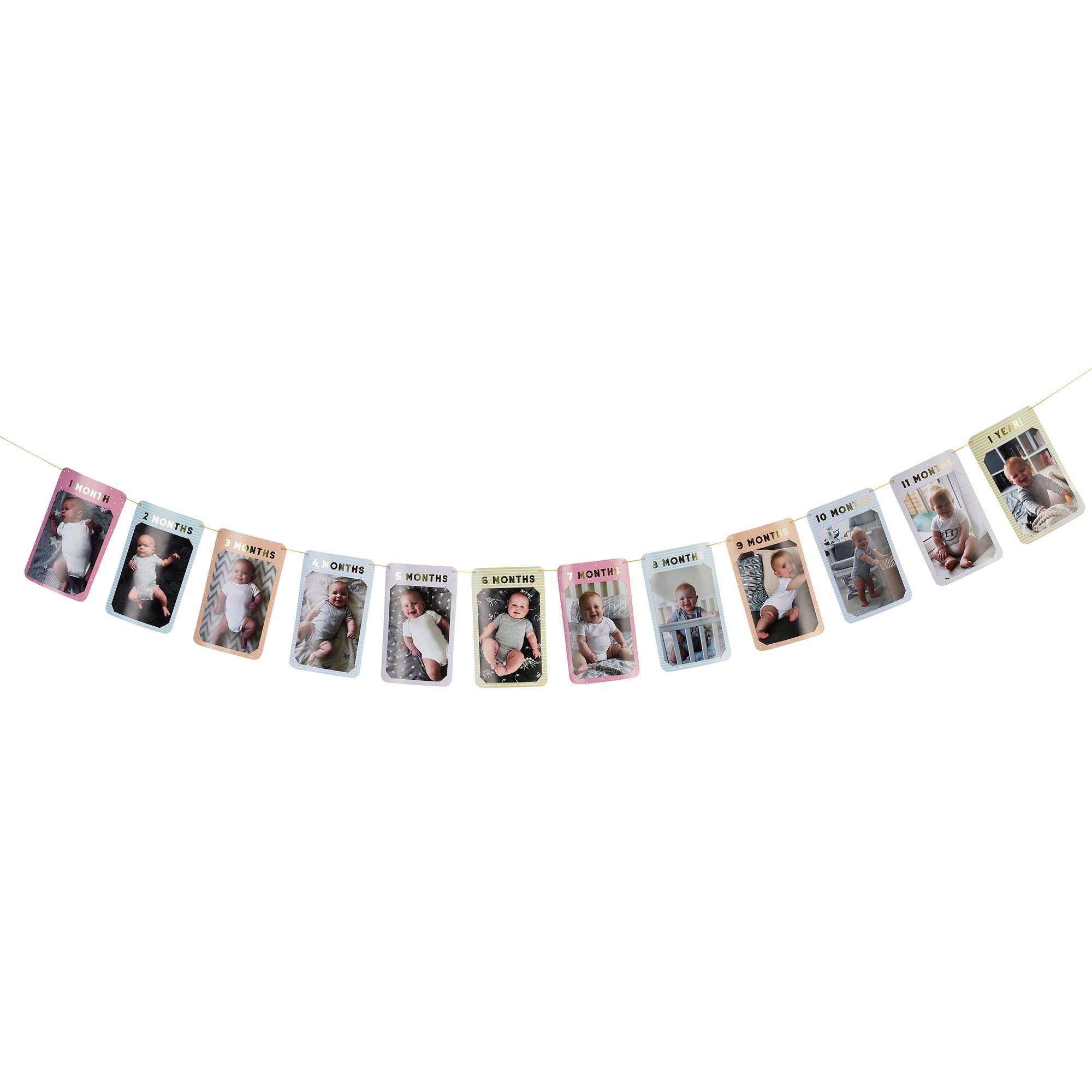 Milestone Photo Card Banner 3m