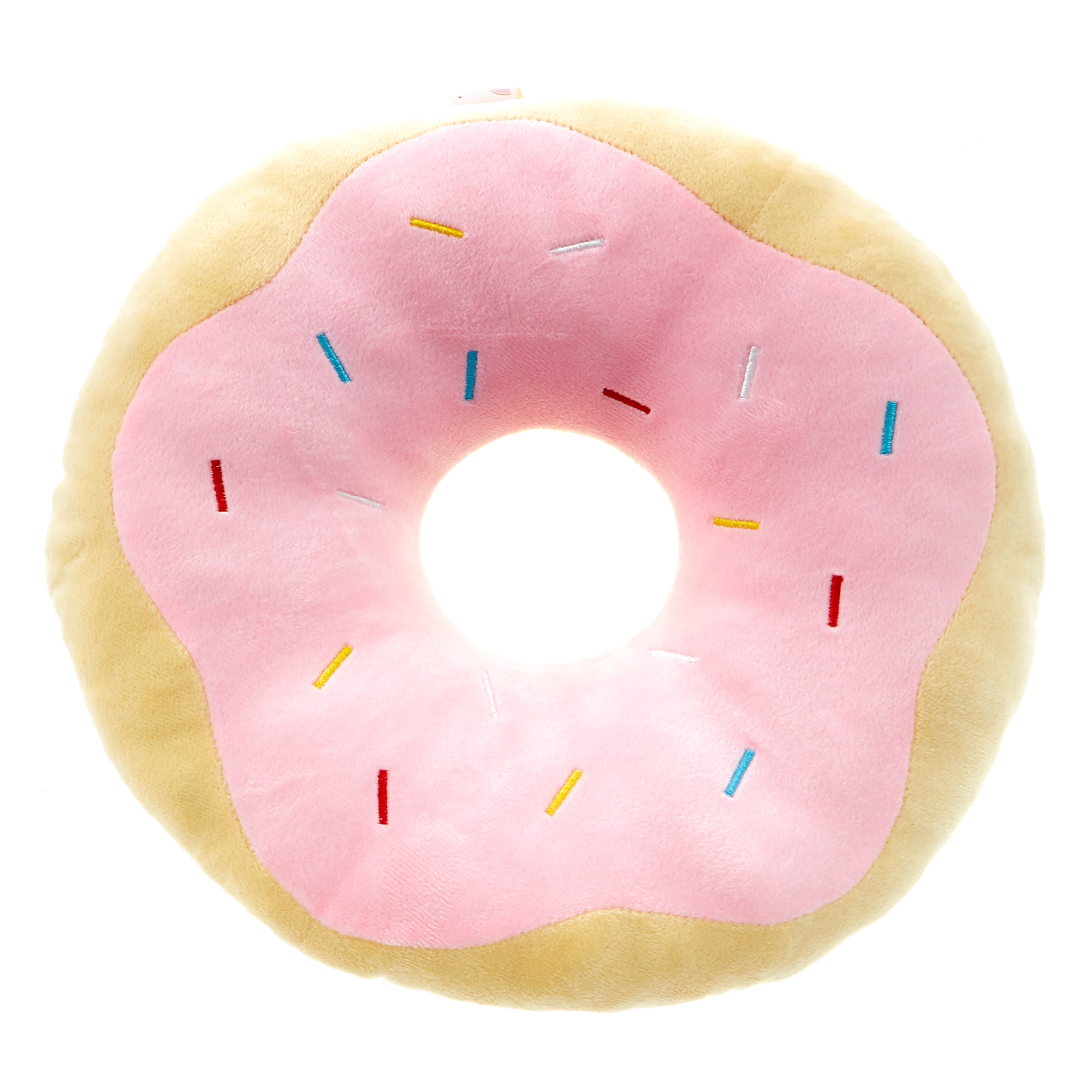 Happy Rainbows Donut Cushion 