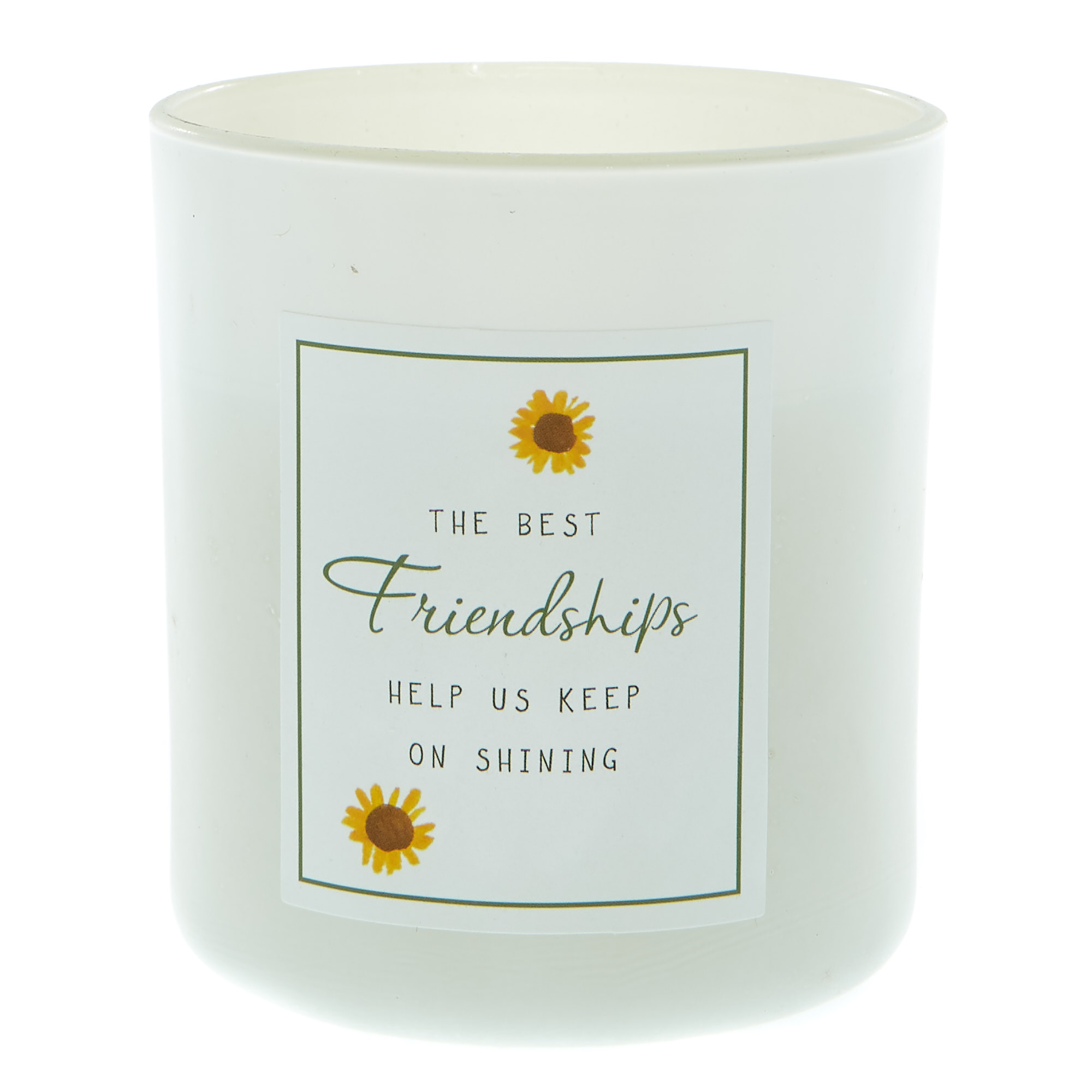 The Best Friendship... Mandarin & Sunflower Scented Candle
