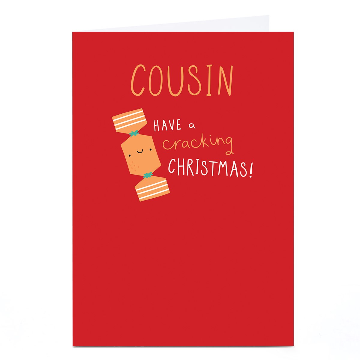Christmas Card - Cousin Have A Cracking Christmas