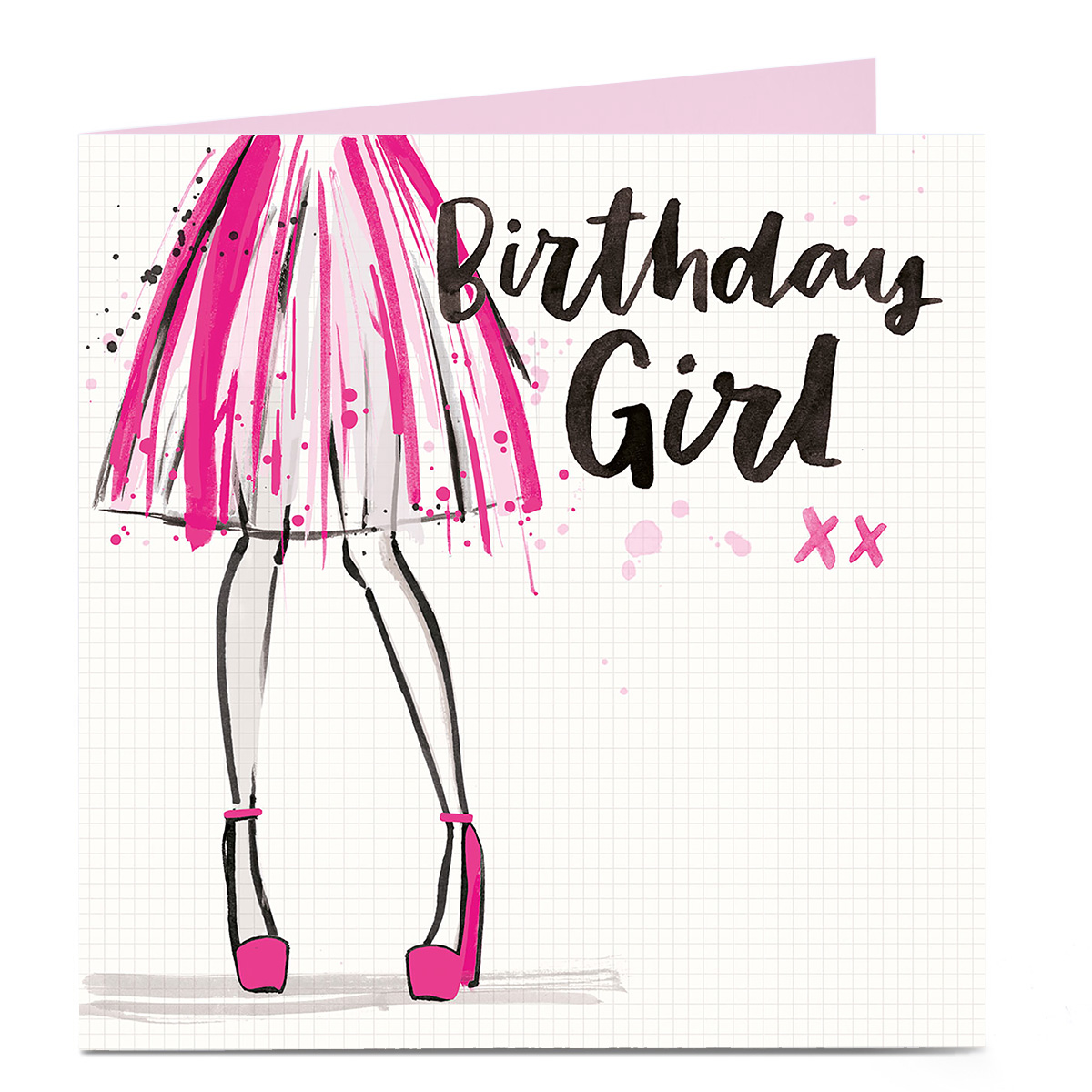 Personalised Bright Ideas Card - Birthday Girl