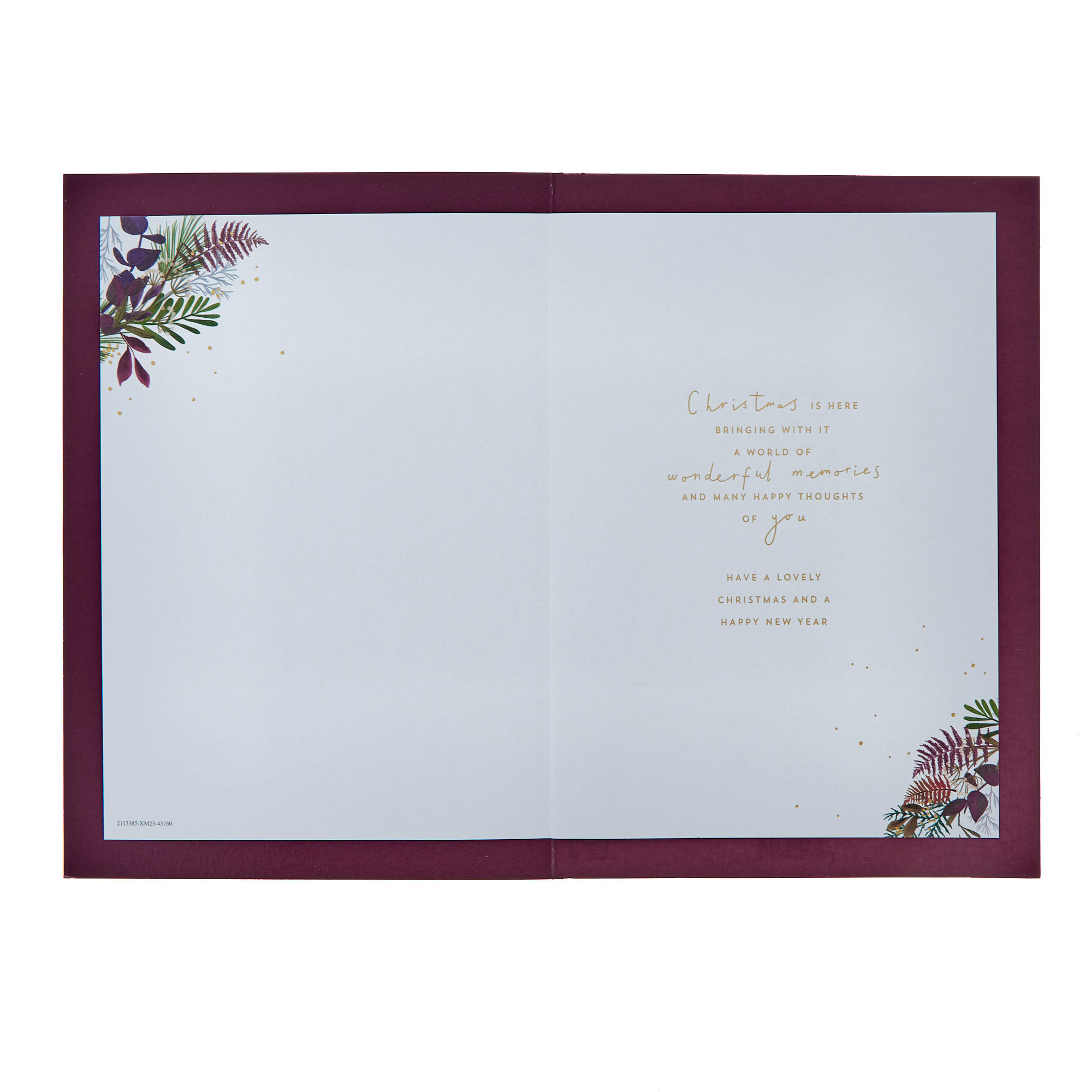 Especially For You Mum Wreath Christmas Card