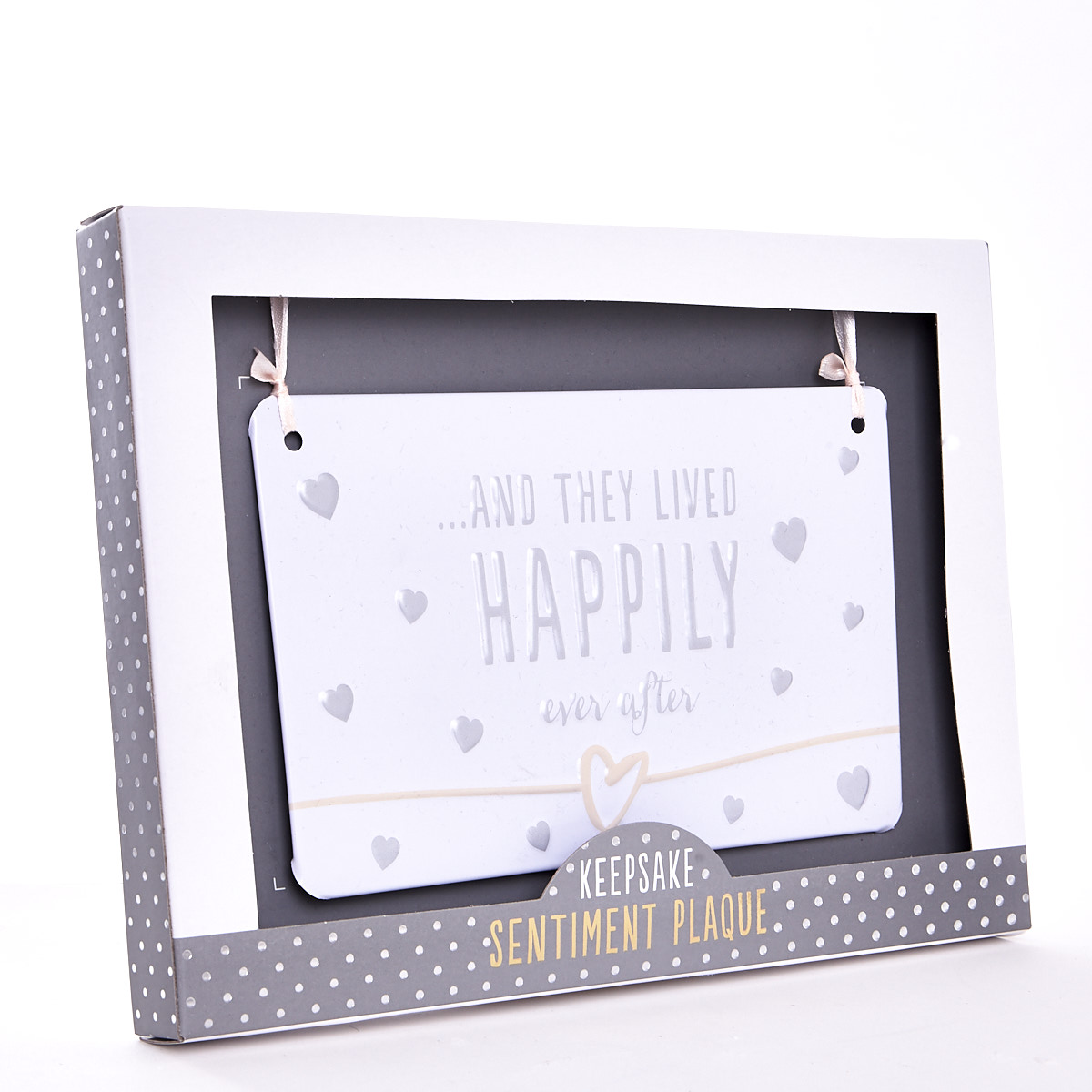 Metal Keepsake Sentiment Plaque