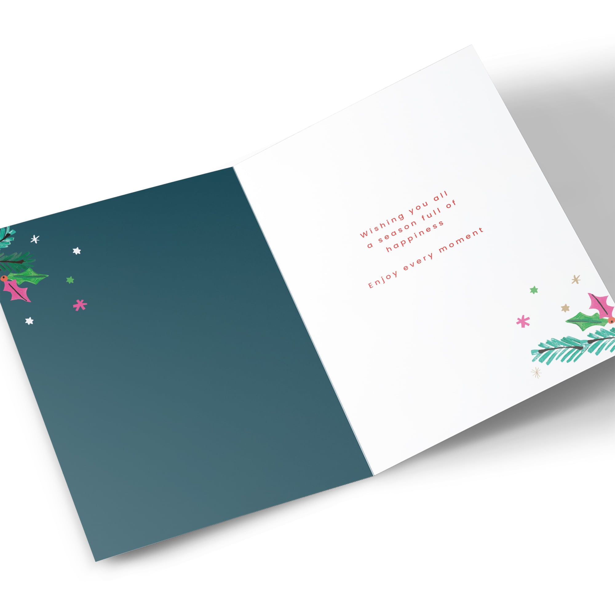 Christmas Card - A Wish From All The Family Tree