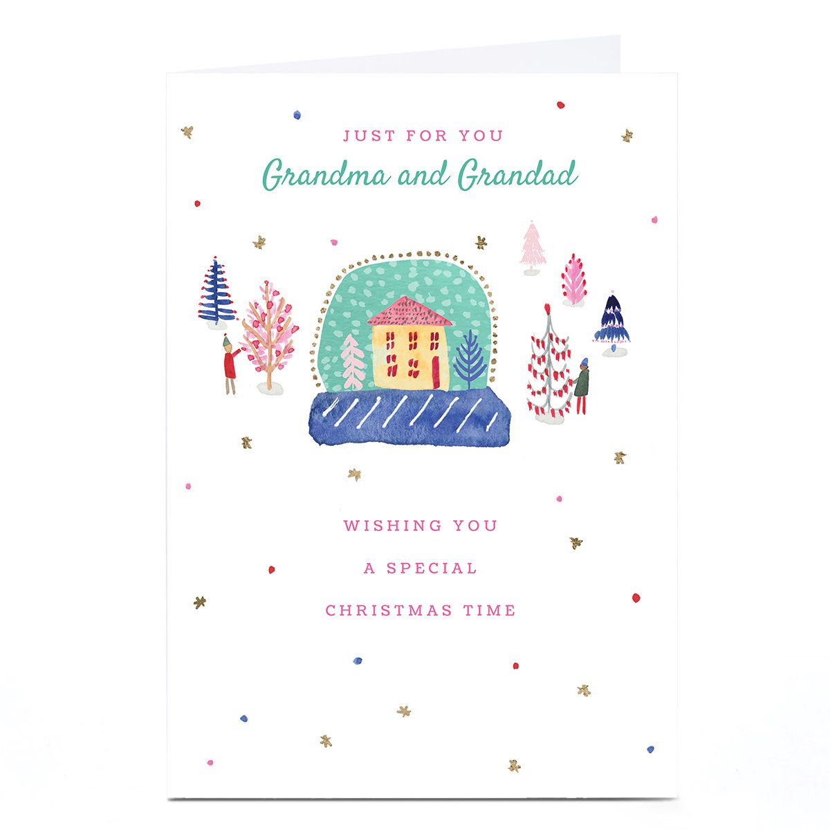 Personalised Rebecca Prinn Christmas Card - Just for You