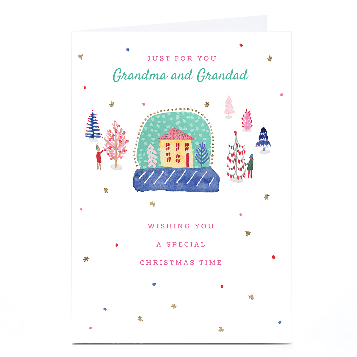 Personalised Rebecca Prinn Christmas Card - Just for You