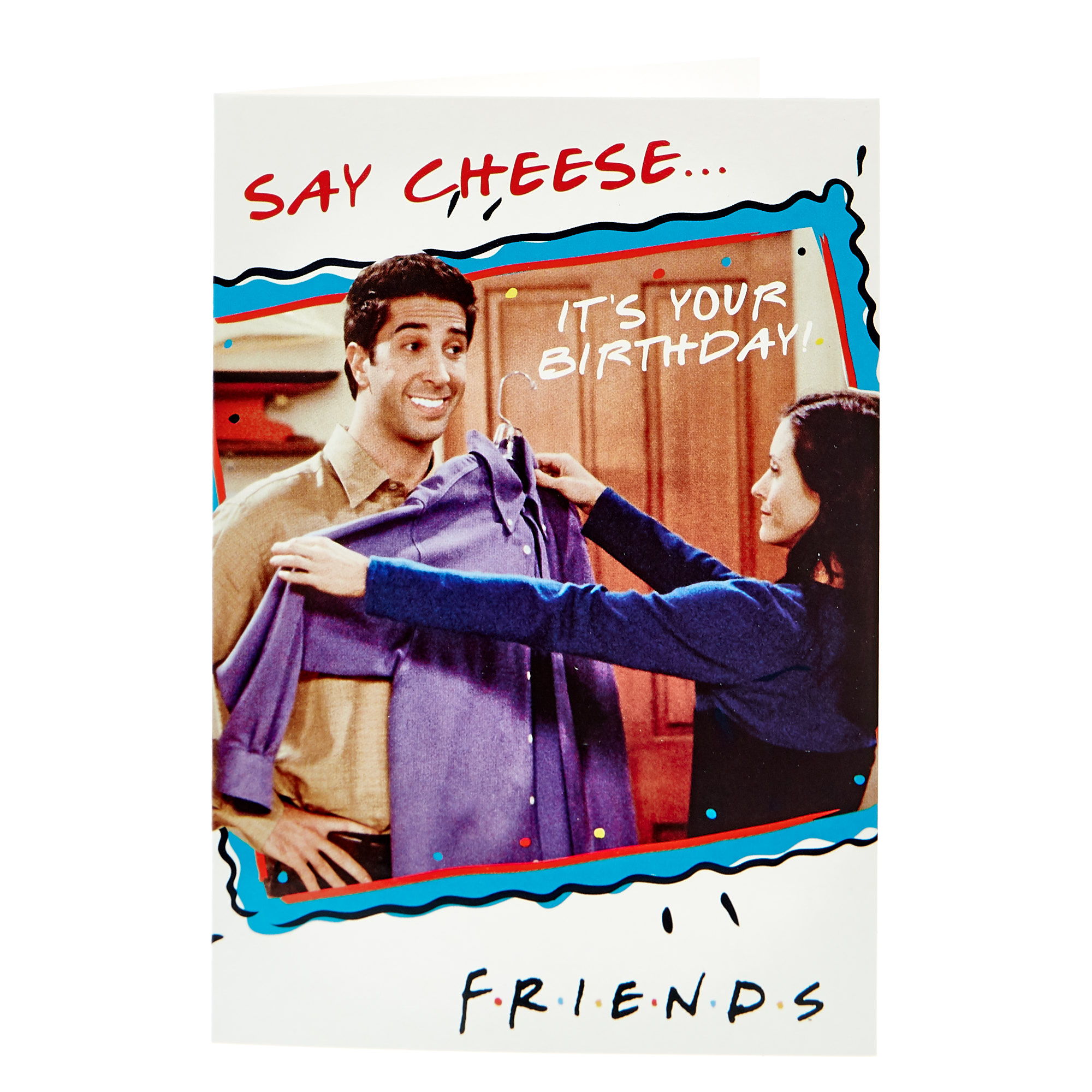 F.R.I.E.N.D.S Birthday Card - Say Cheese