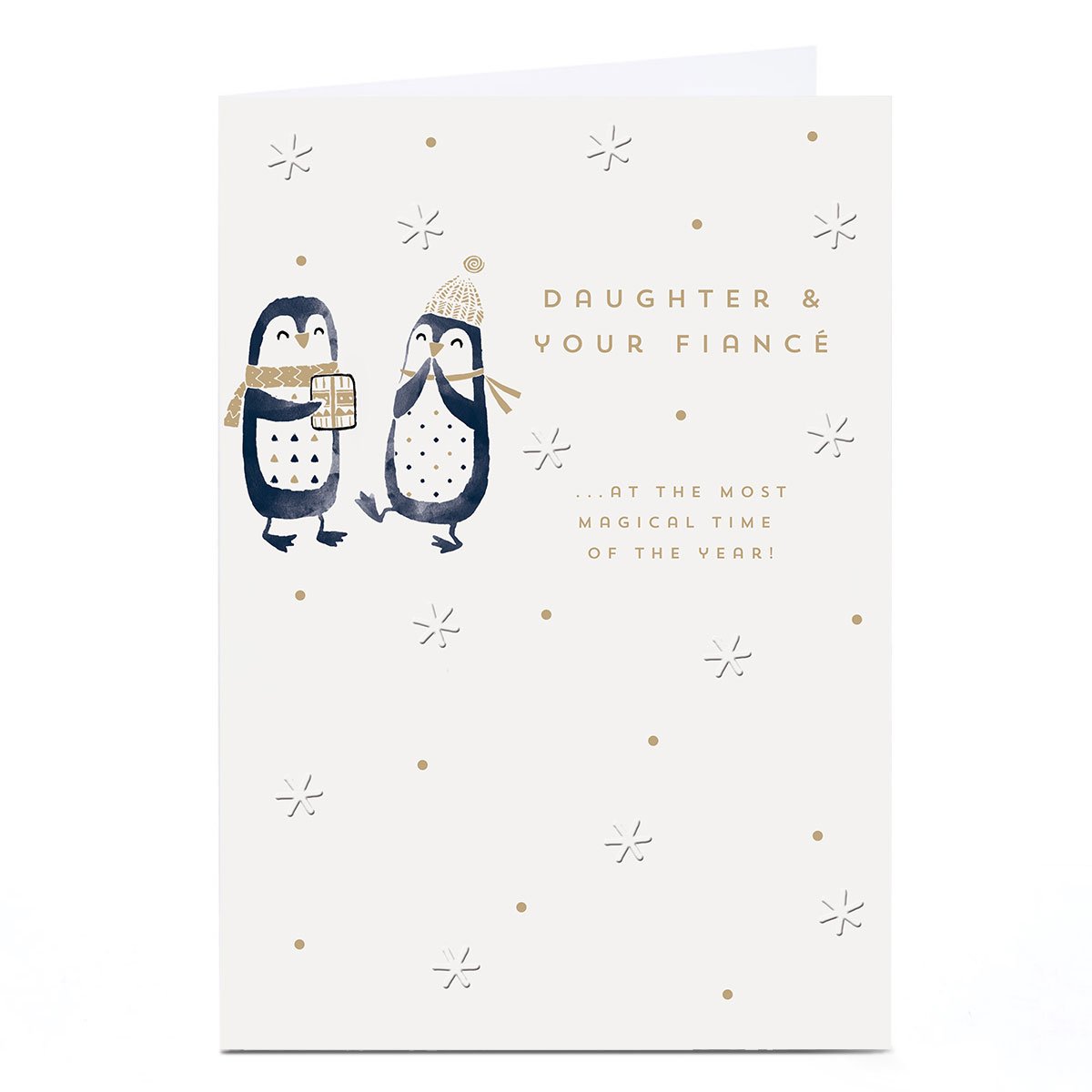 Christmas Card - Daughter & Your Fiance