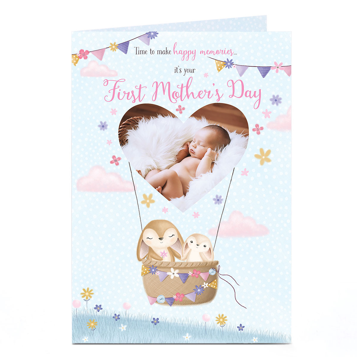 Photo 1st Mother's Day Card - Make Happy Memories