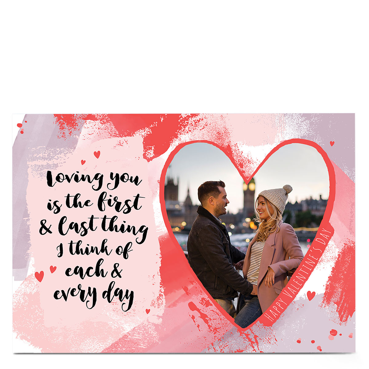 Photo Valentine's Day Card - Loving You Is...