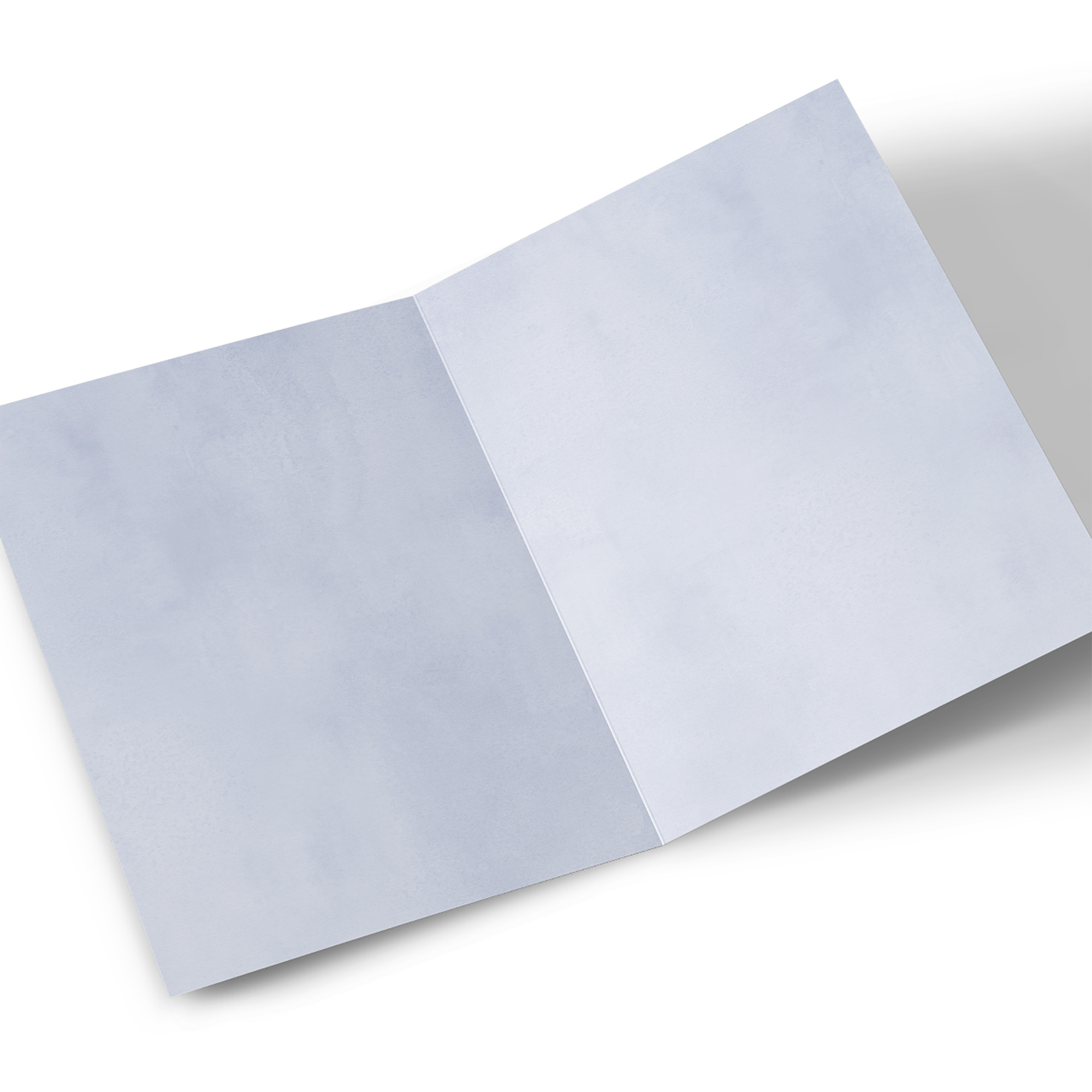 Personalised Birthday Card - Blue Grey Gradient