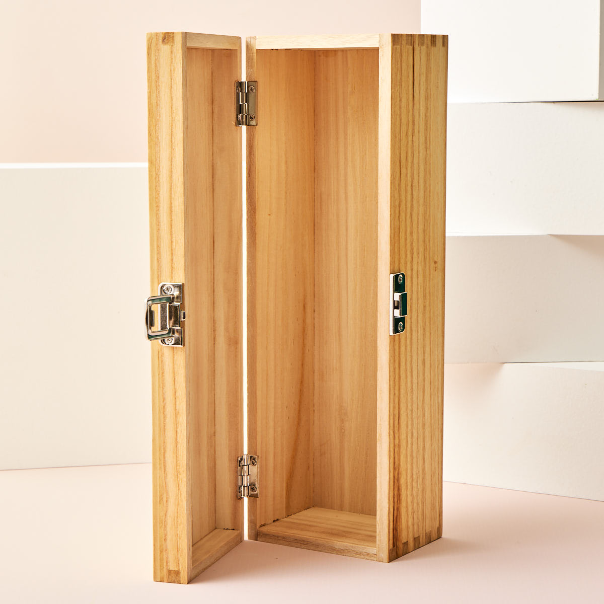 Engraved Wooden Box With Luxury Prosecco - Here's To Love