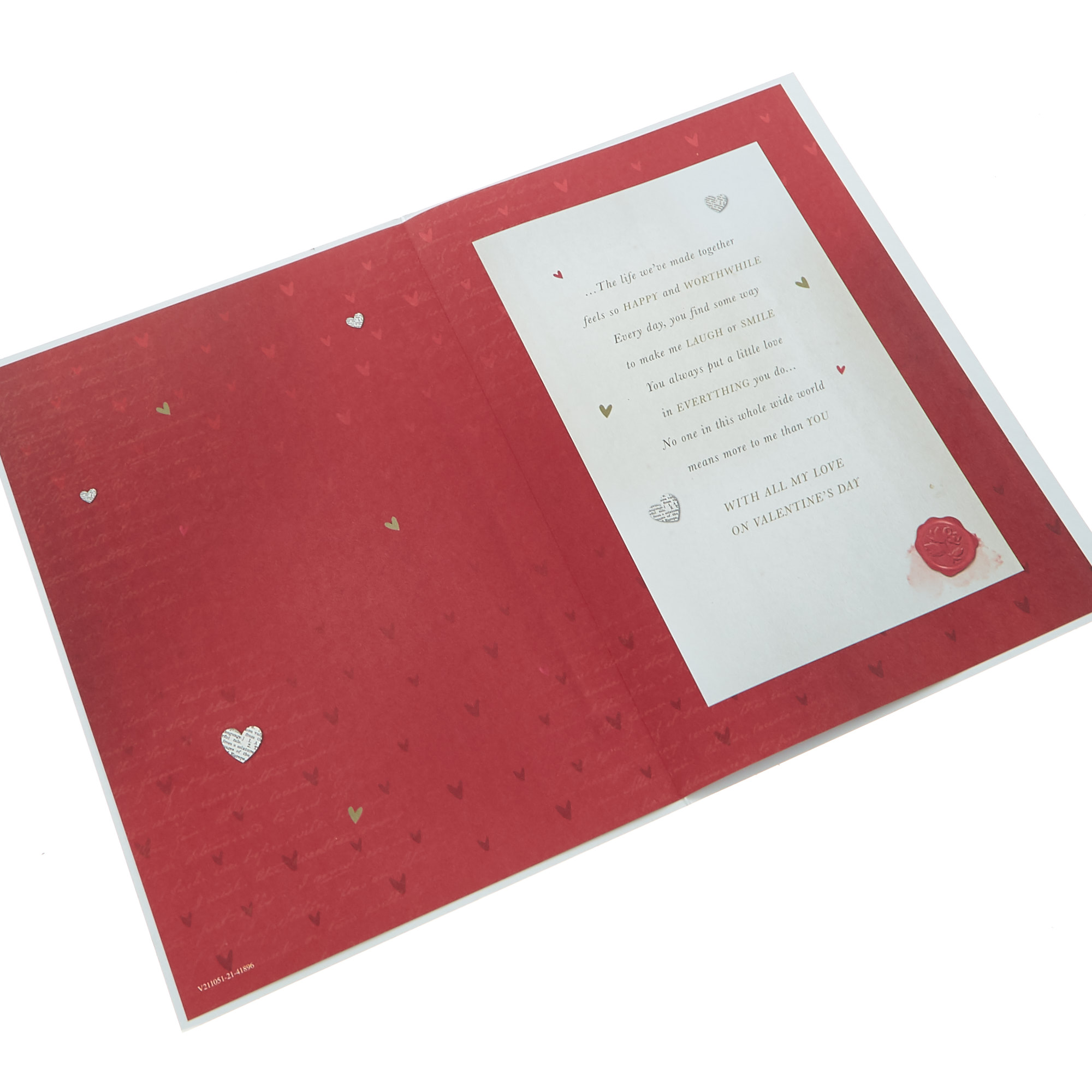 Valentine's Day Card - Husband Enduring Love
