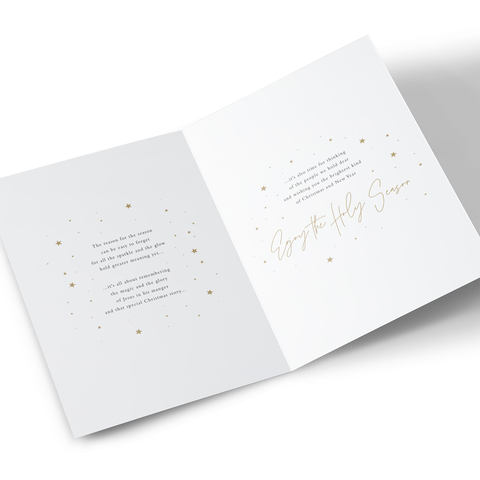 Christmas Card - A Blessing For Dear friends