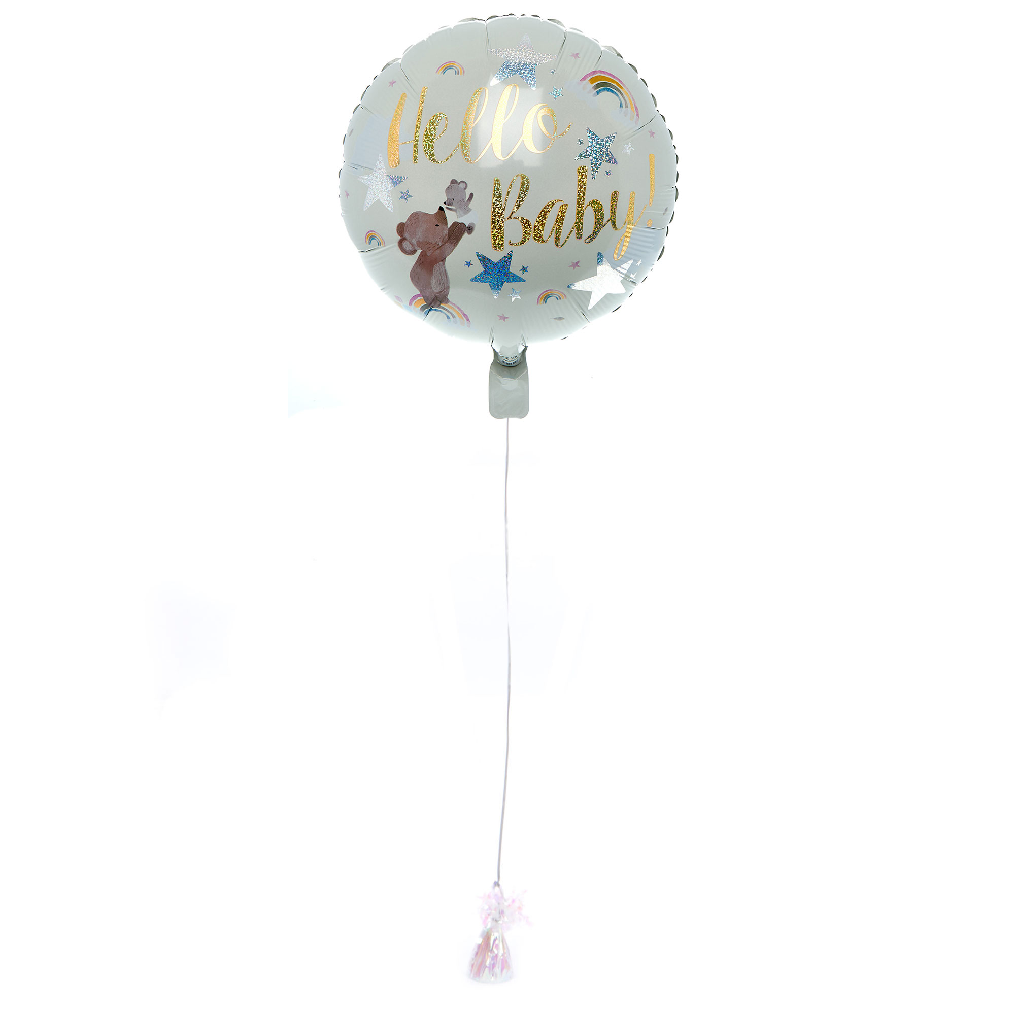Hello Baby Balloon & Lindt Chocolate Box - FREE GIFT CARD!