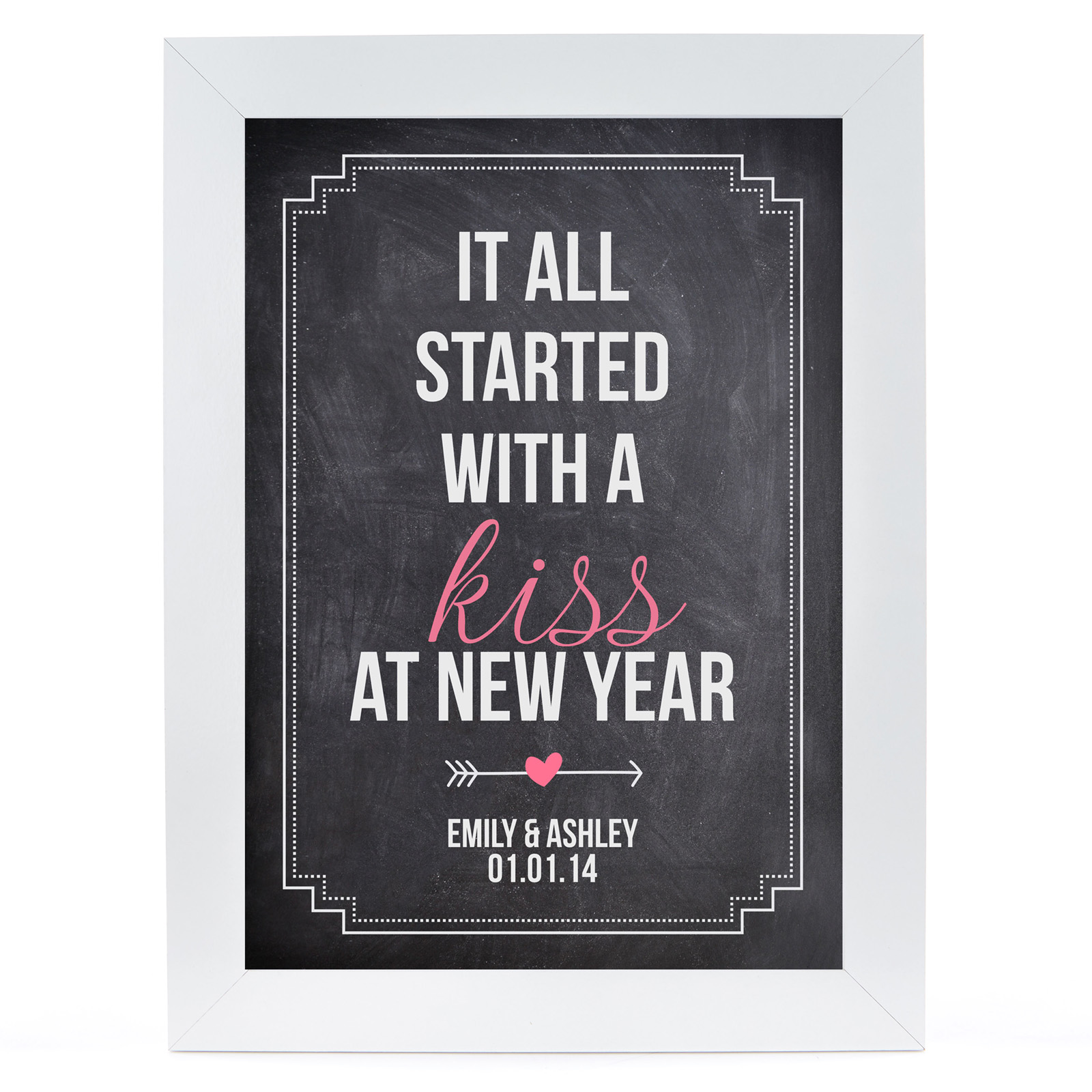 Personalised 'It All Started Print...'