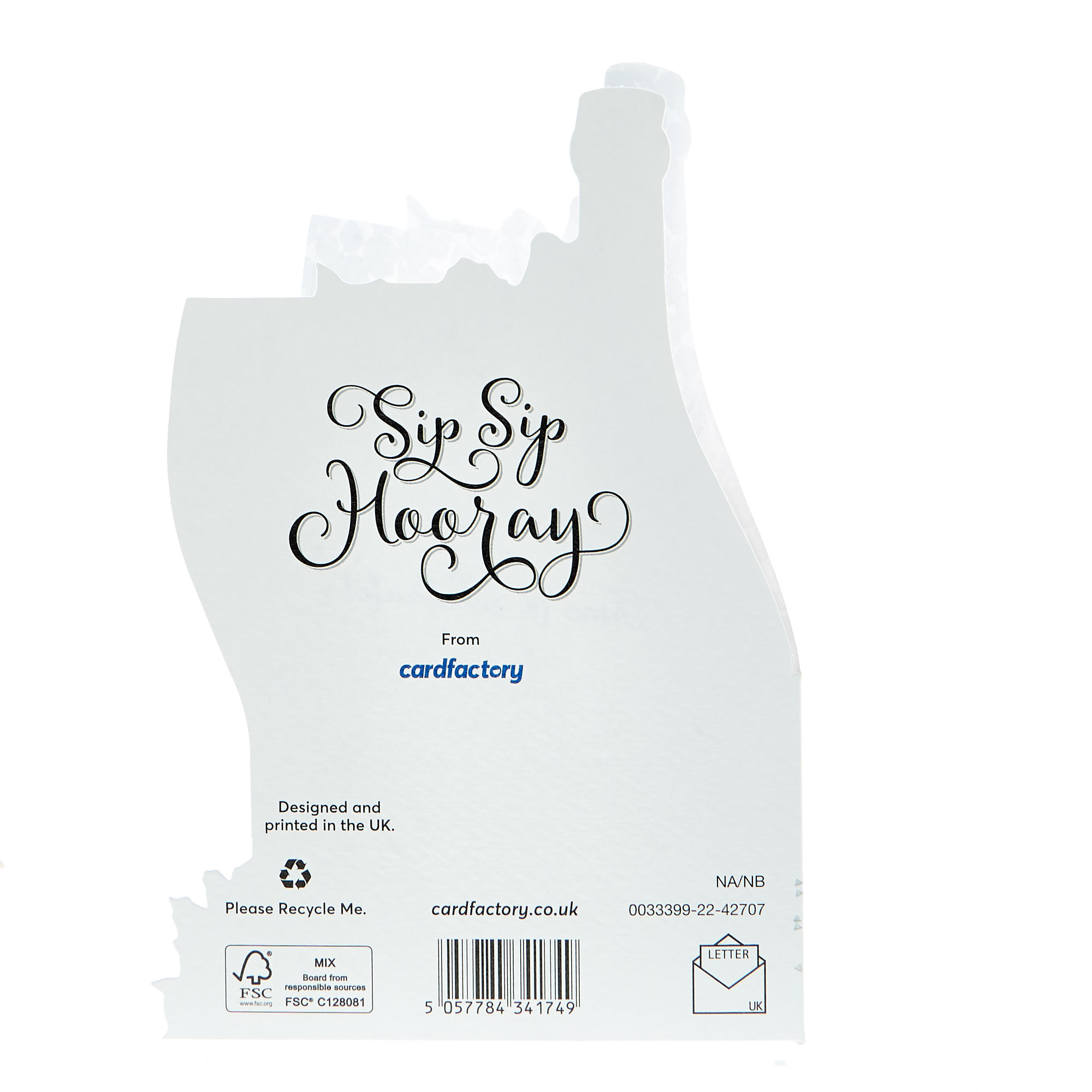 Wedding Card - Sip Sip Hooray