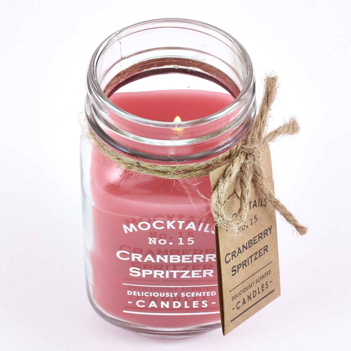 Cranberry Spritzer Mocktail Scented Candle
