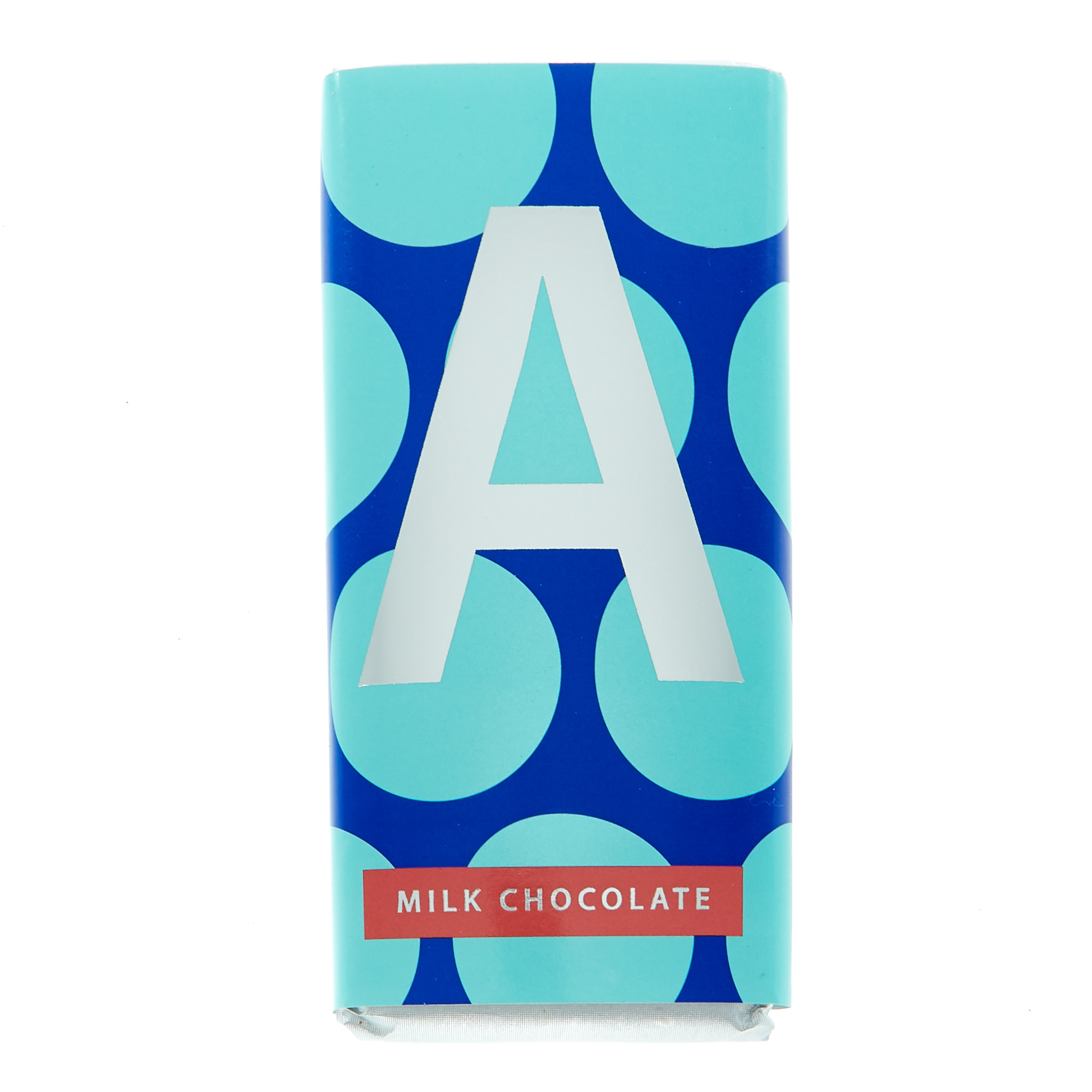 Letter A Milk Chocolate Bar