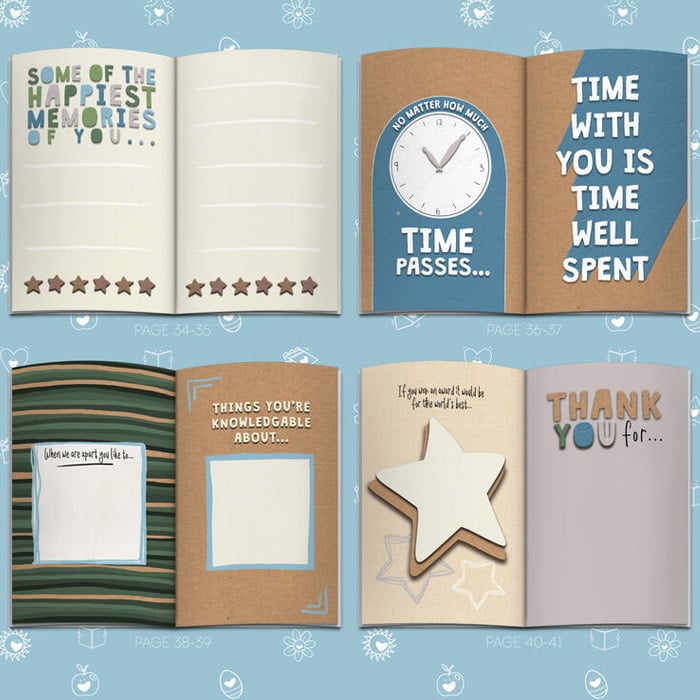 Personalised Fill In With Your Words Book About Step Dad