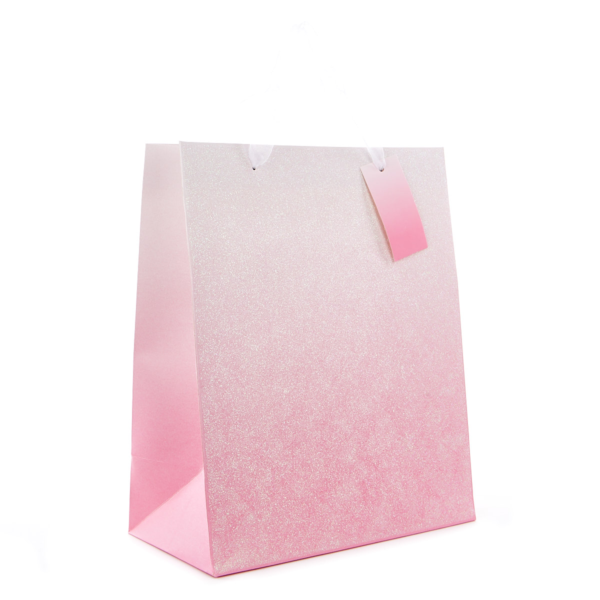 Large Portrait Gift Bag - Pink Ombre
