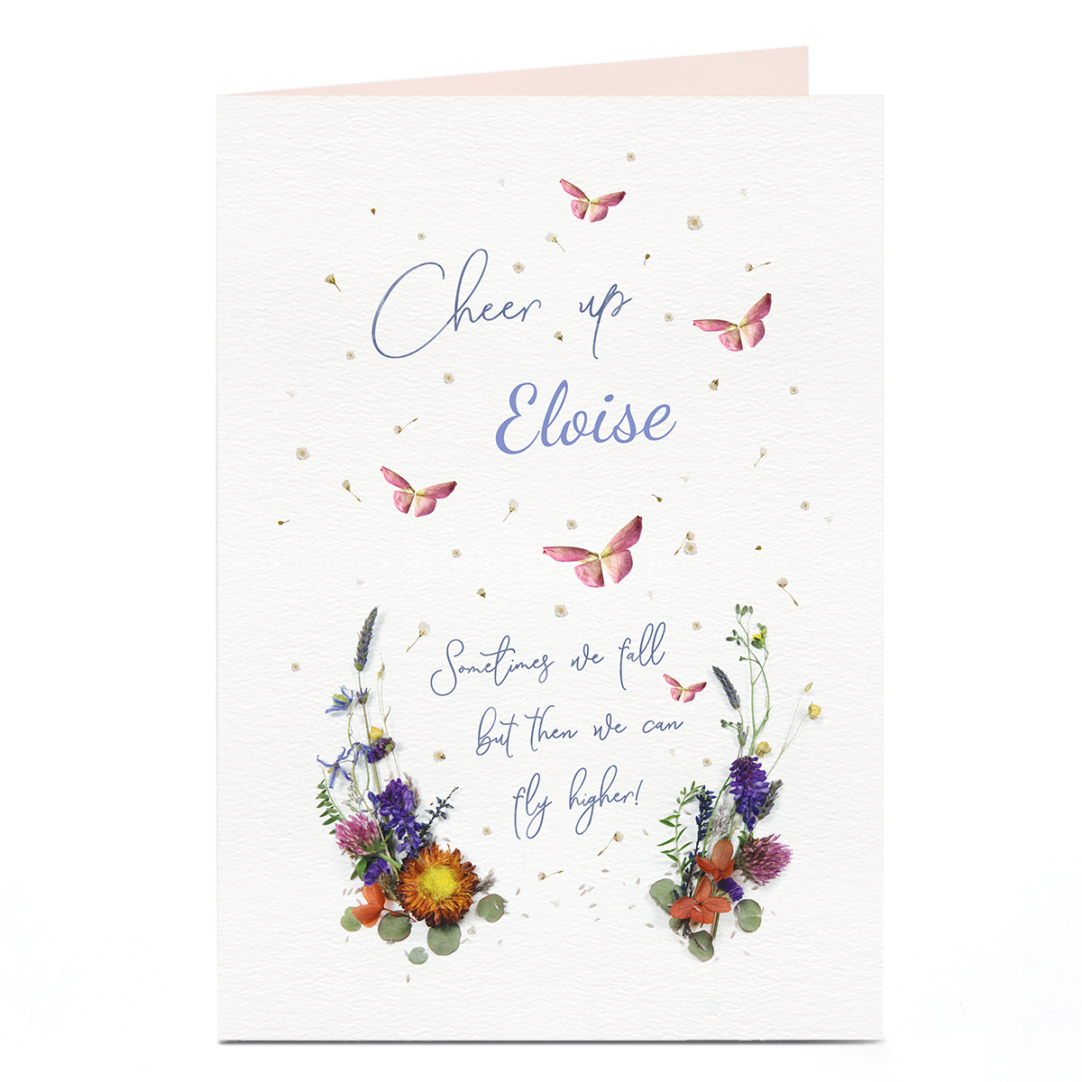 Buy Personalised Card Cheer Up Wildflowers for GBP 1.79 Card Factory UK