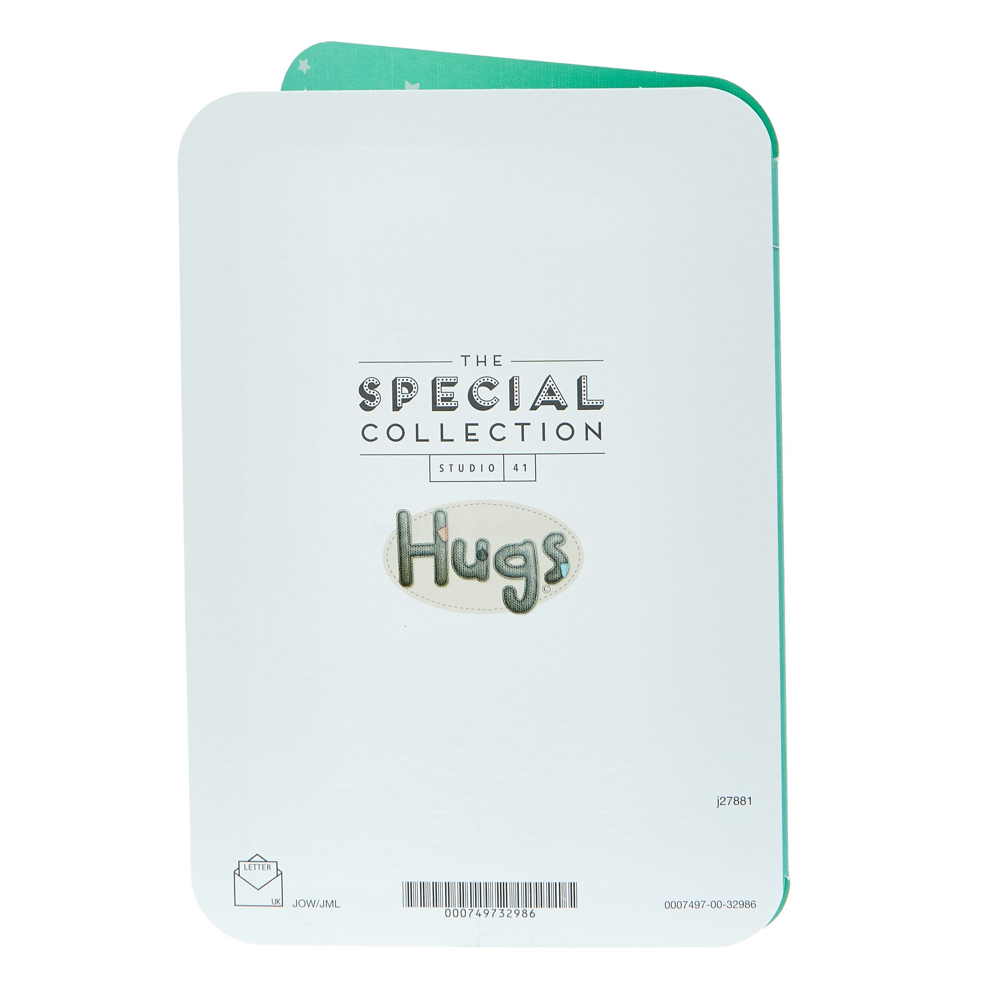Hugs Bear Birthday Card - Bampy