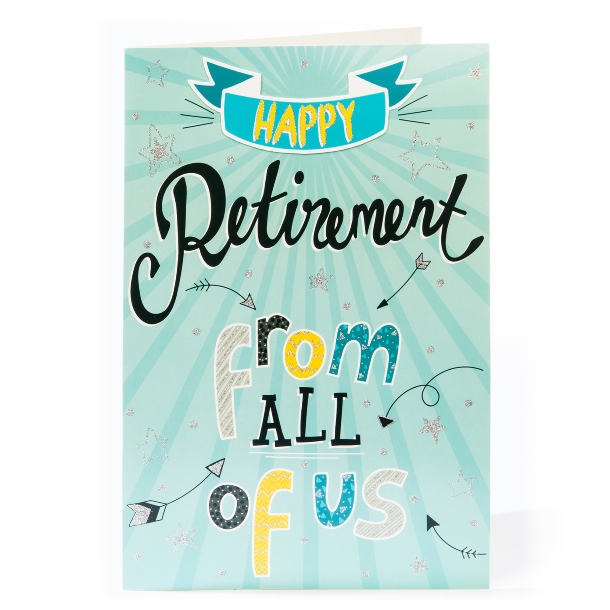Giant Retirement Card - From All Of Us 