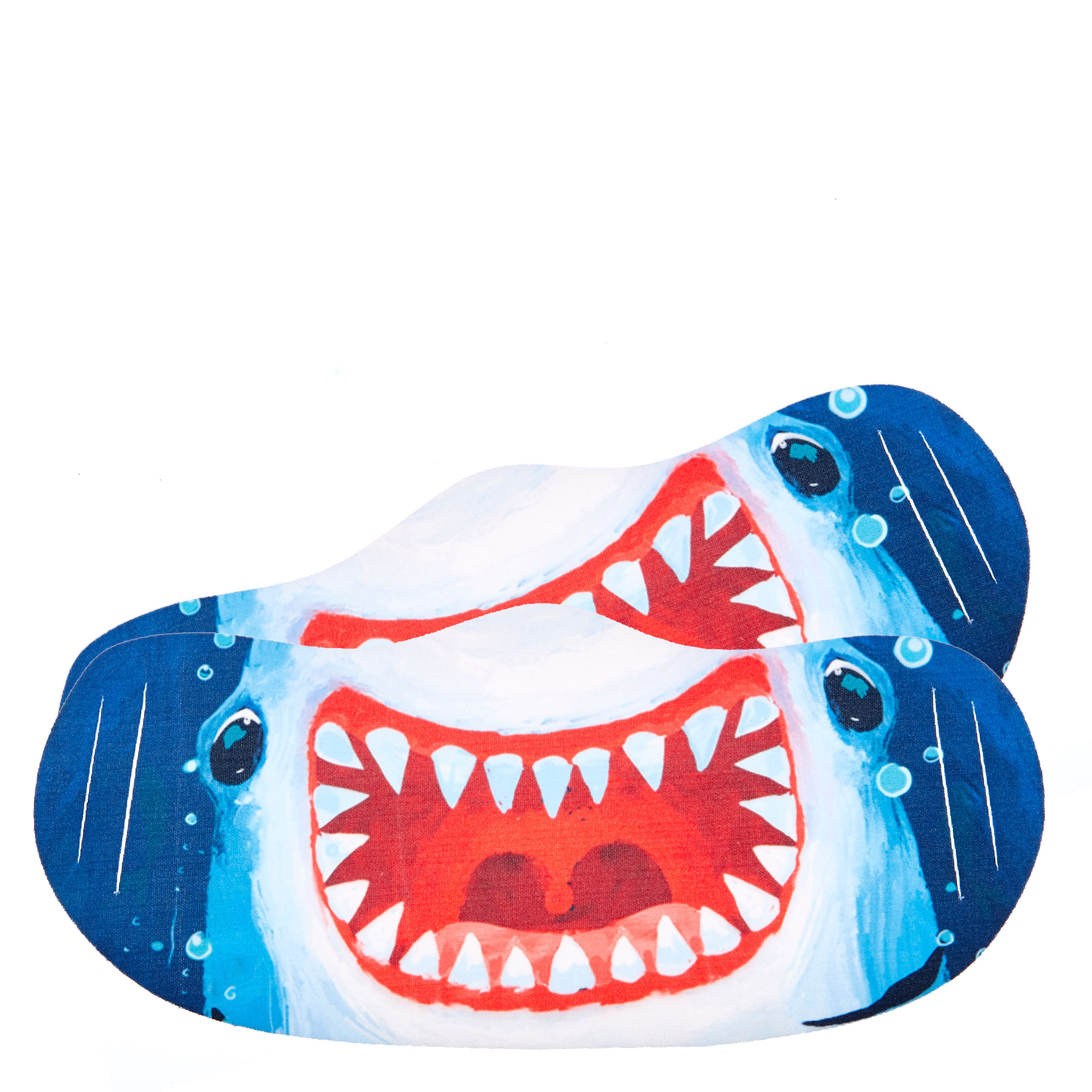 Washable Shark Face Coverings - Pack Of 2