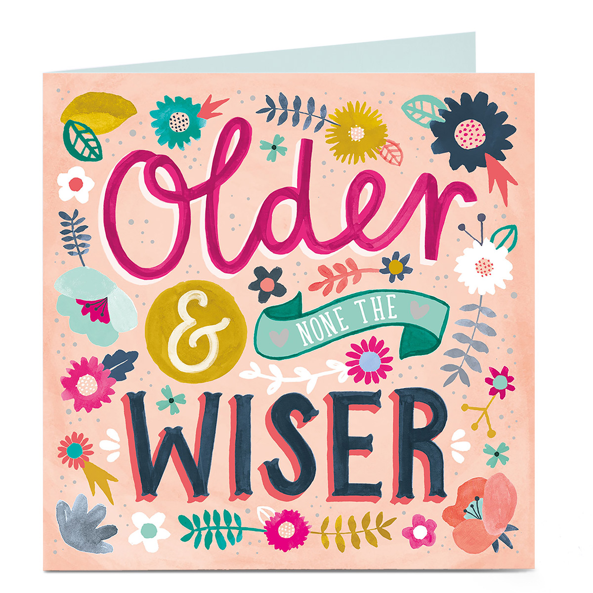 Personalised Bright Ideas Card - Older & None The Wiser