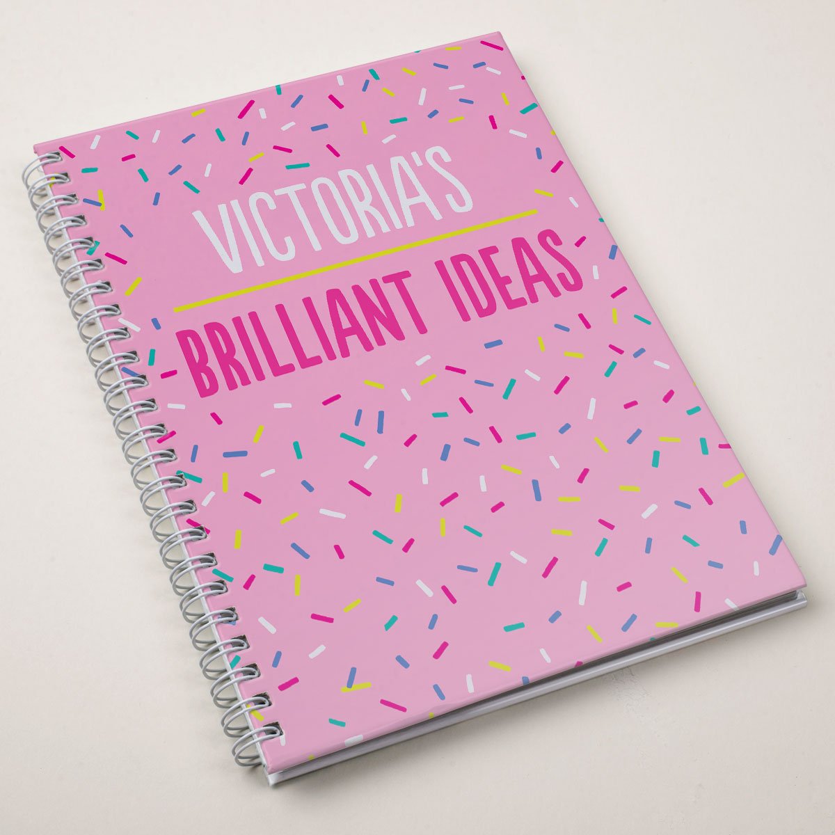 Personalised Brilliant Ideas Notebook 