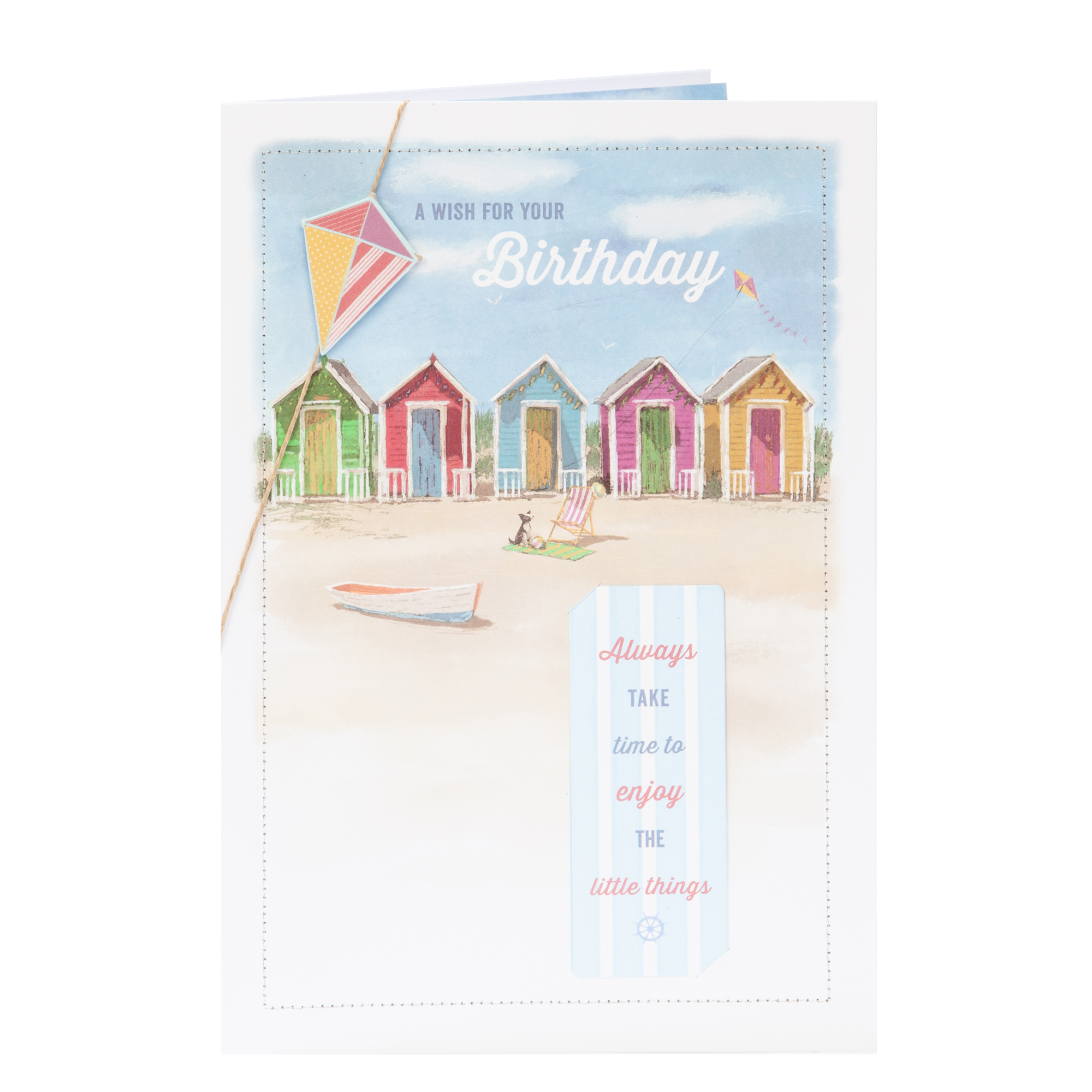 Birthday Card - Take Time To Enjoy The Little Things