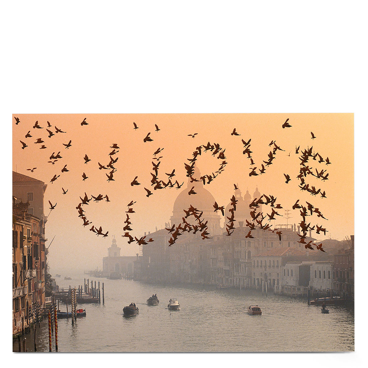 Personalised Card - Venice