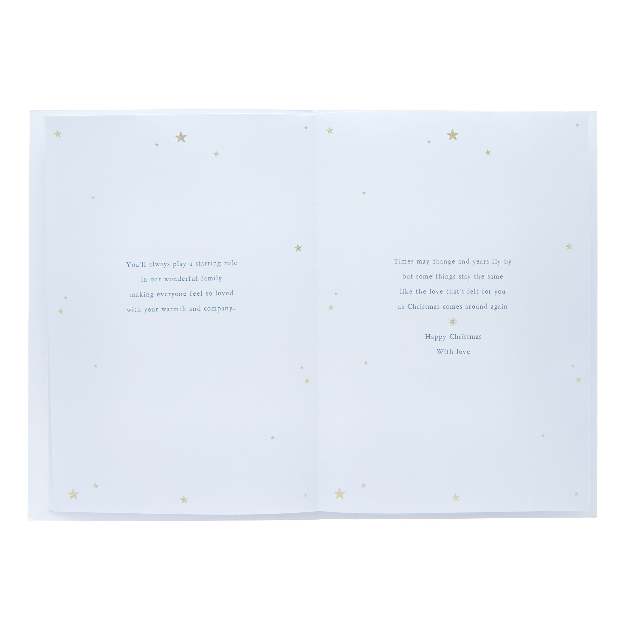 Special Mum & Dad Christmas Card (Extra Special Words Inside)