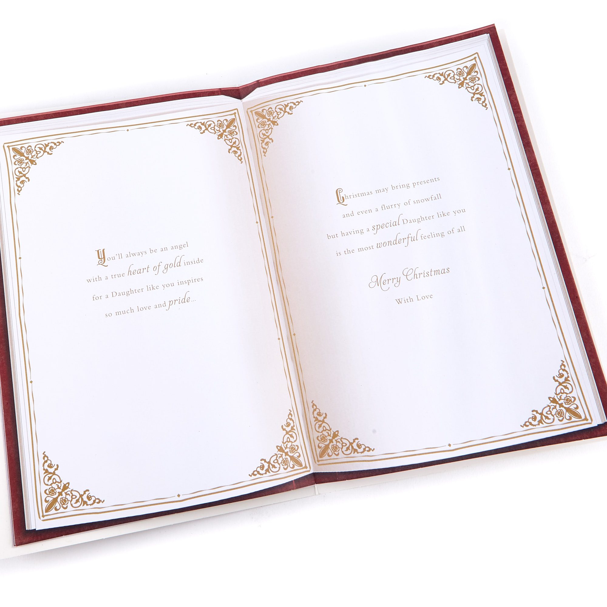 Christmas Card - Amazing Daughter, Book