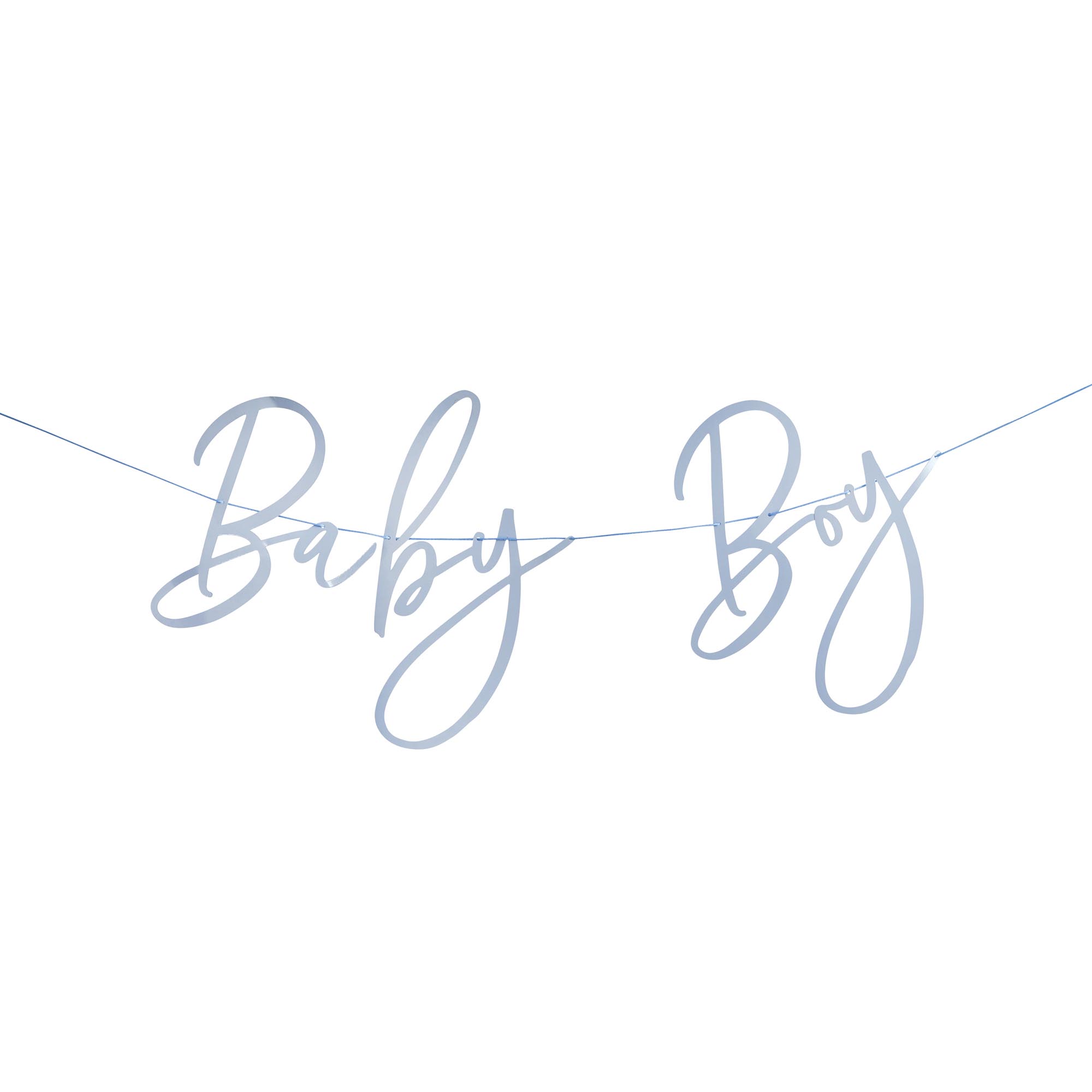 Blue Baby Boy Card Banner 2m