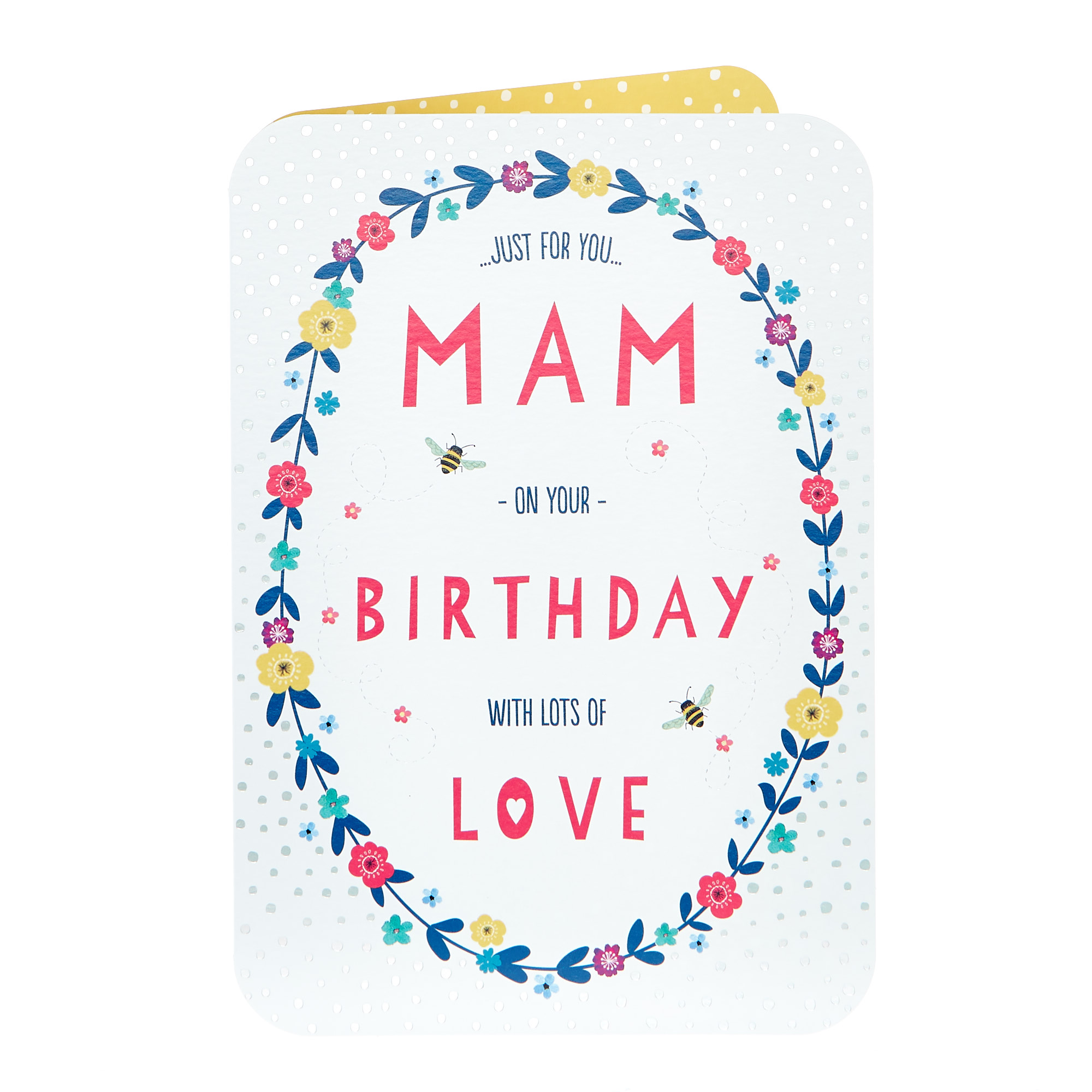 Birthday Card - Just For You Mam