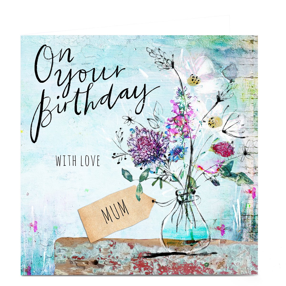 Personalised Emma Valenghi Birthday Card - With Love 