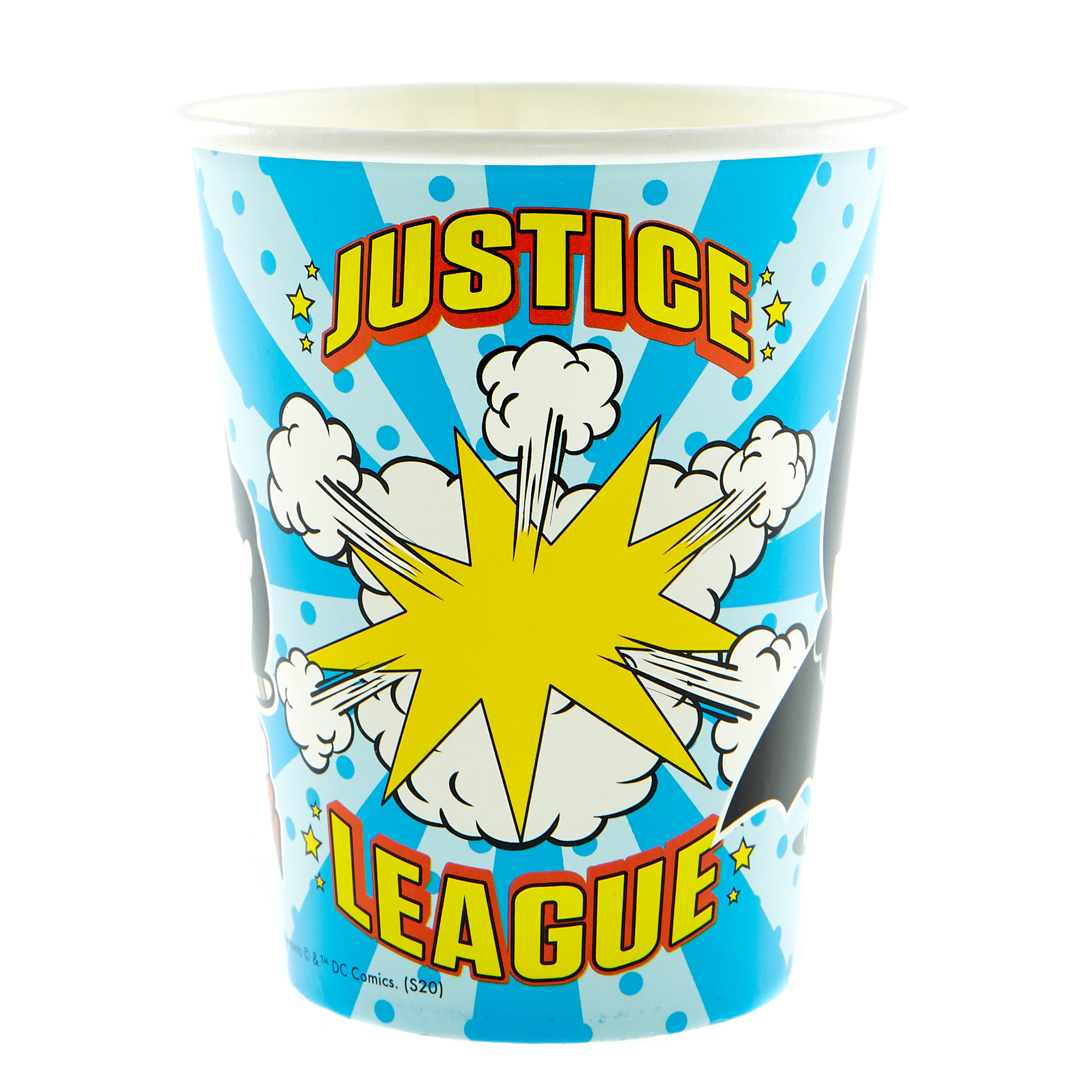 Justice League Party Tableware & Decorations Bundle - 16 Guests