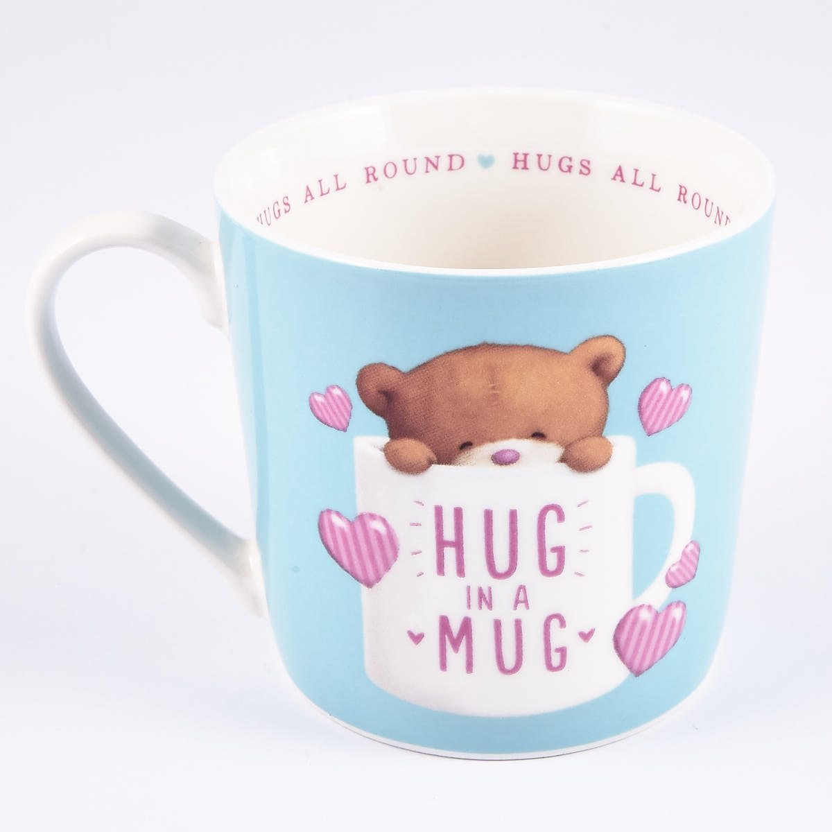 Hug in a Mug' Hugs Mug