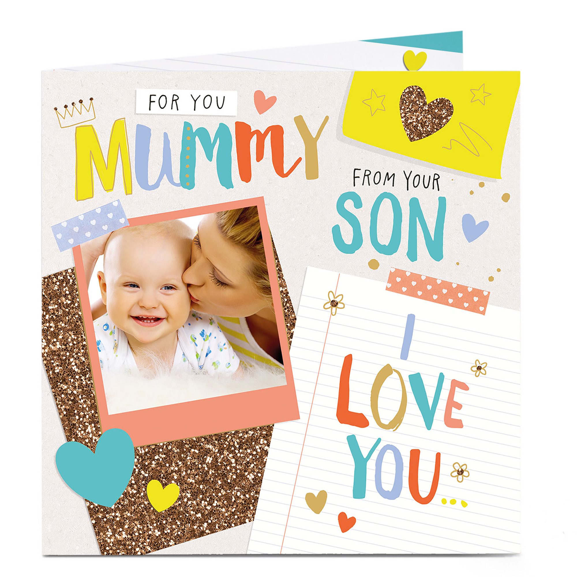 Photo Upload Mother's Day Card - From Your Son