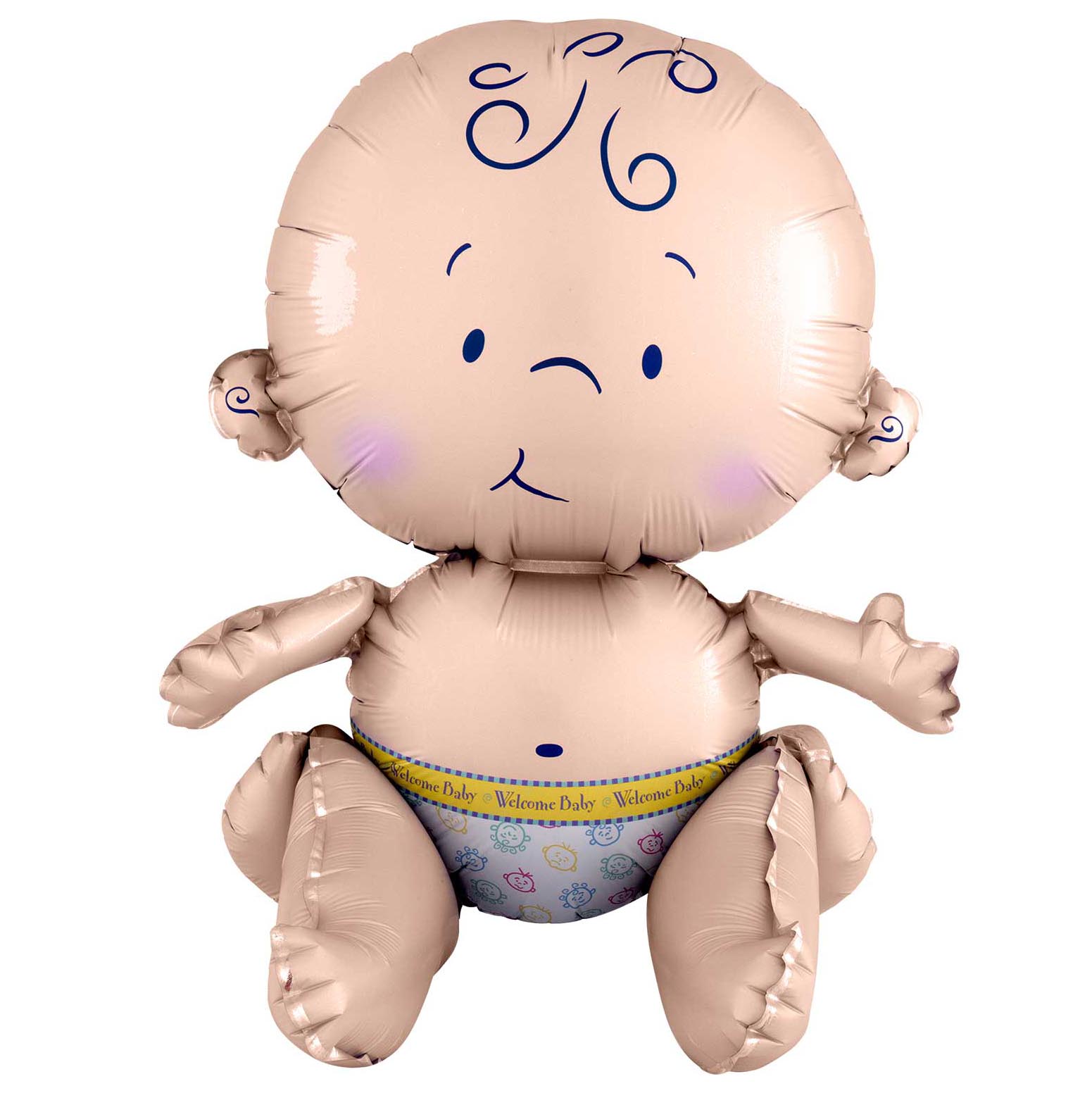 Baby-Shaped Sitting Foil Air-Balloon 