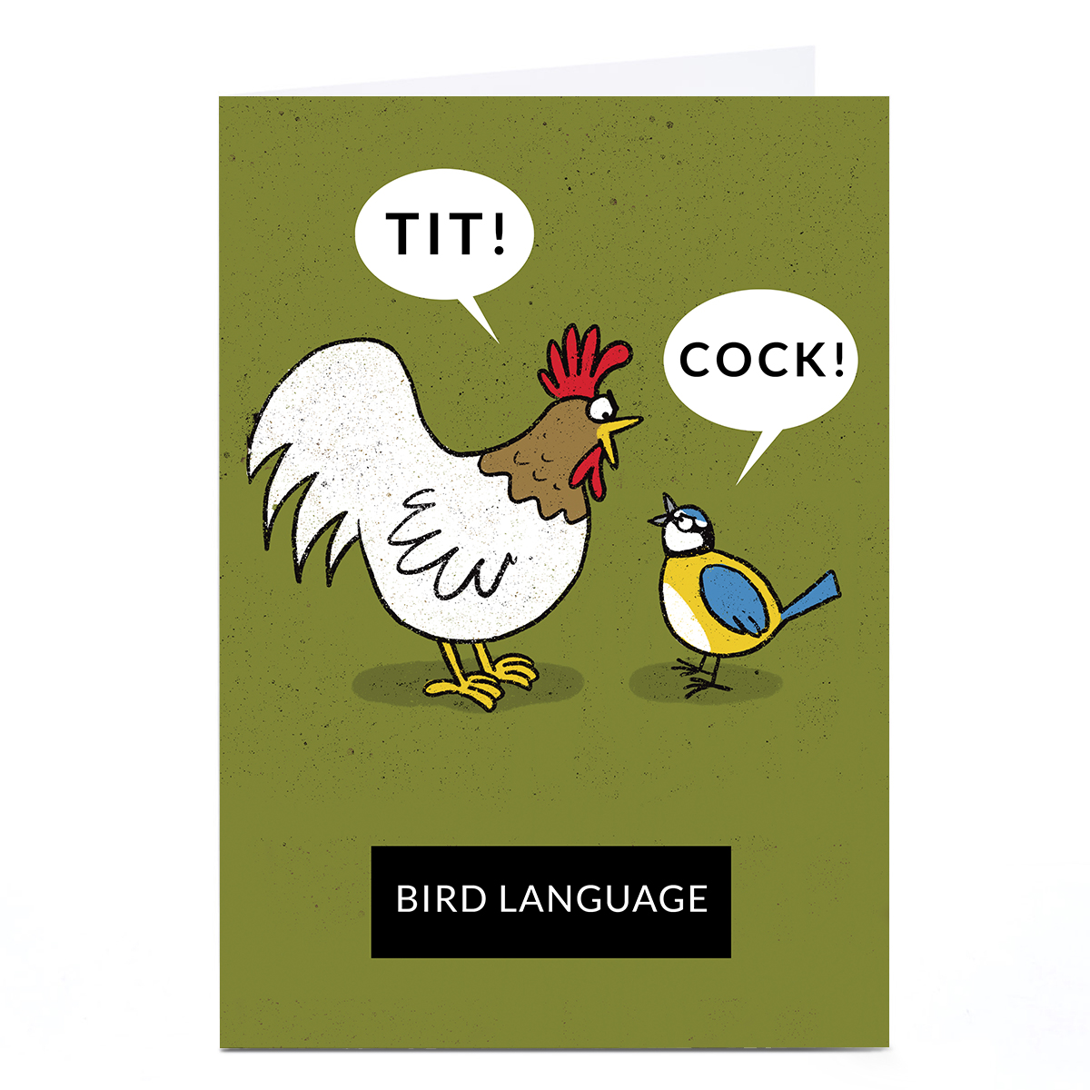 Personalised Little Horse Card - Bird Language