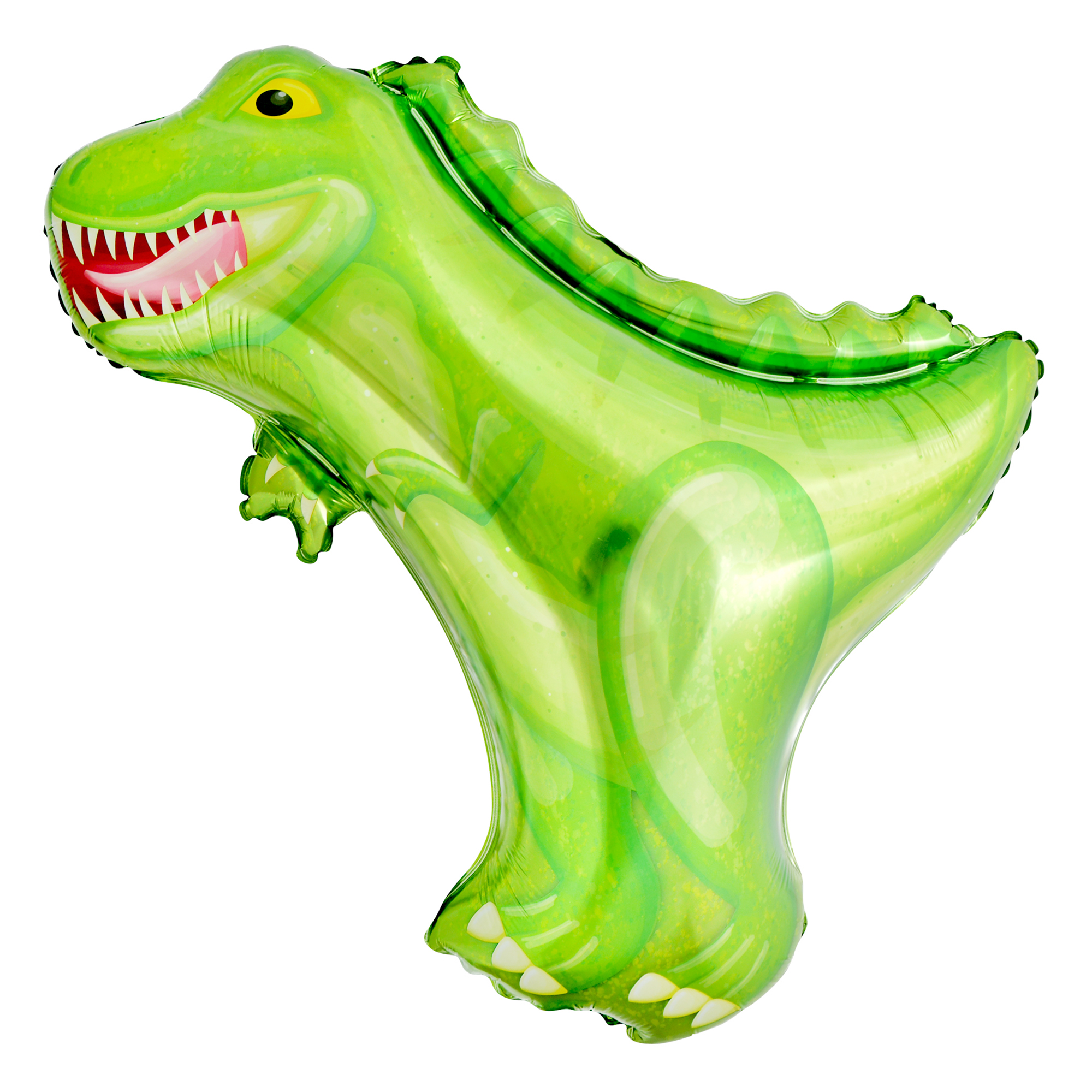 Giant T-Rex Dinosaur 33-Inch Foil Helium Balloon (Deflated)