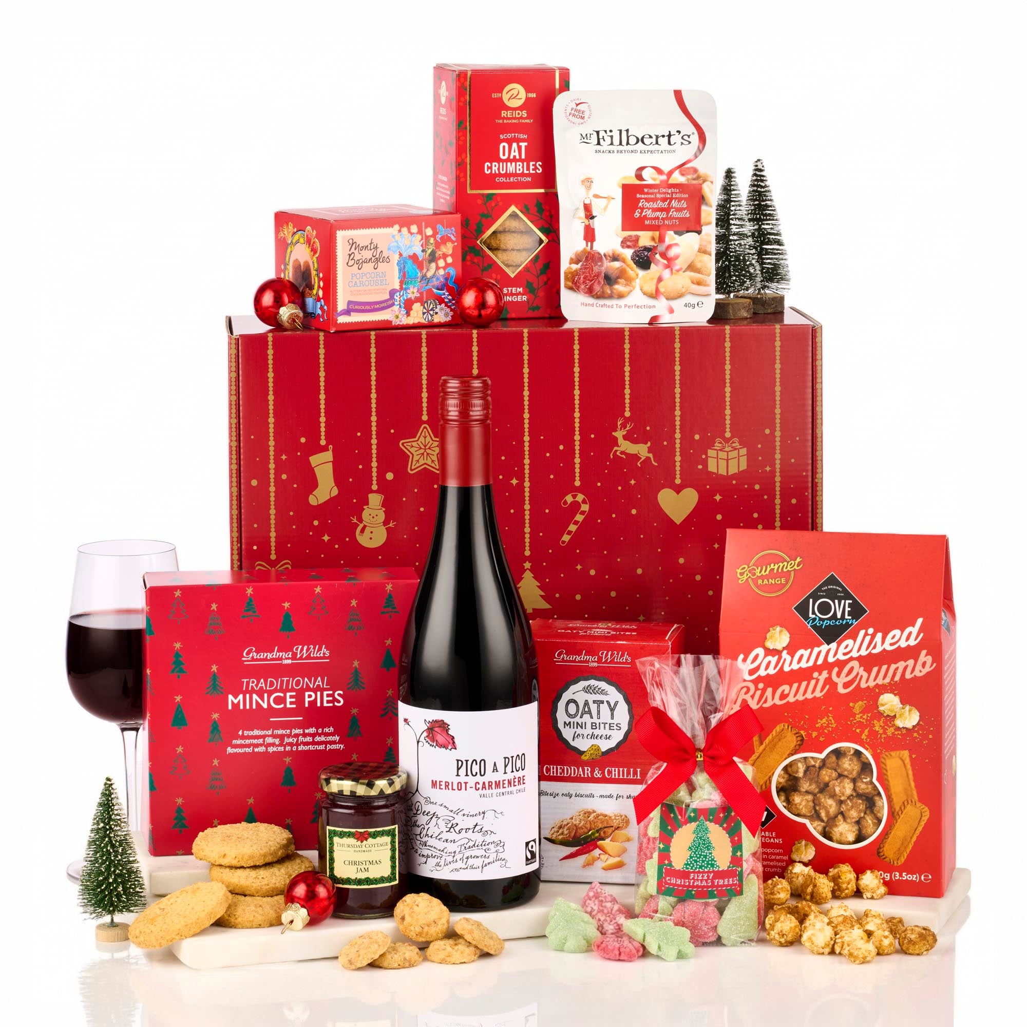 The Redsleeves Red Wine Hamper