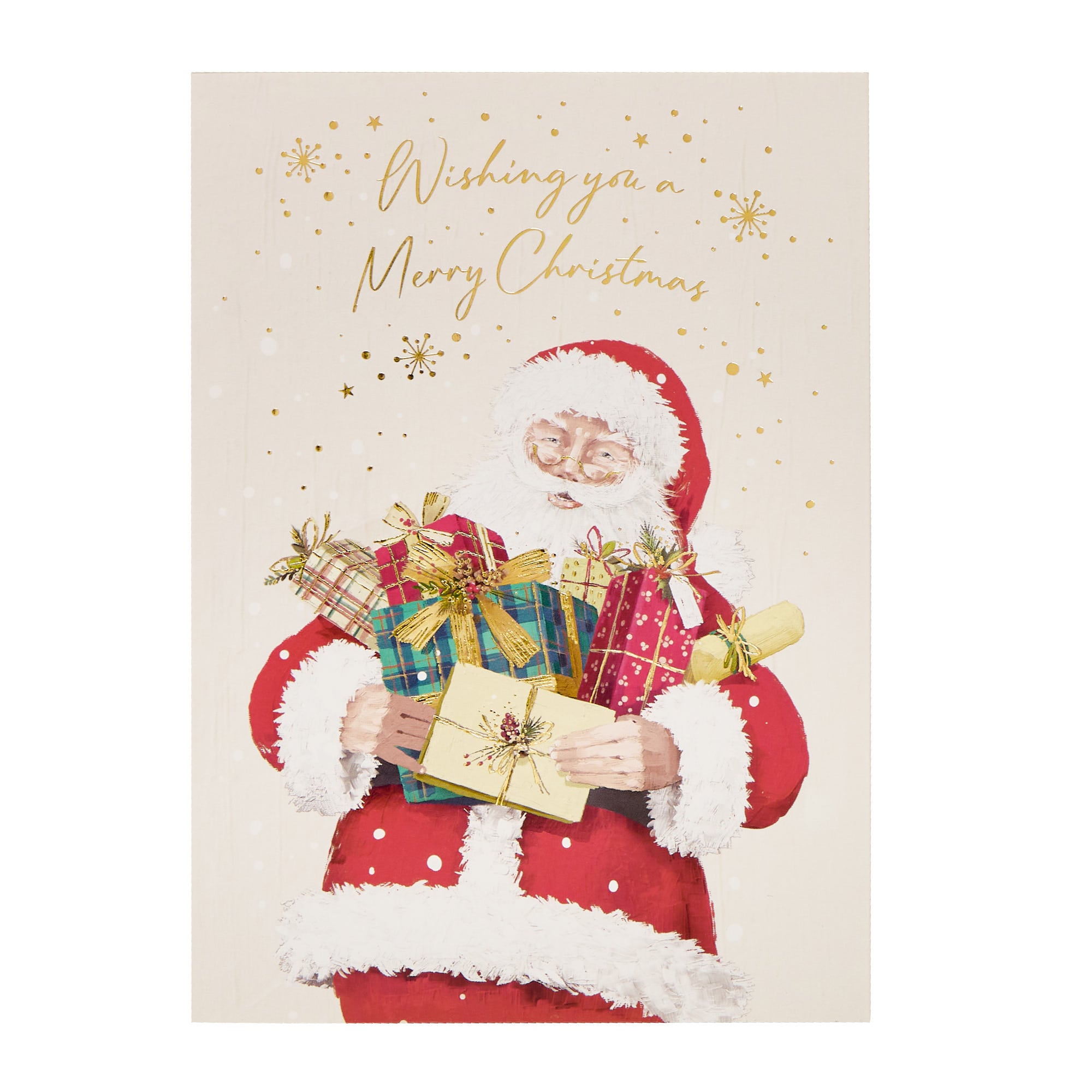 10 Portrait Santa Charity Christmas Cards