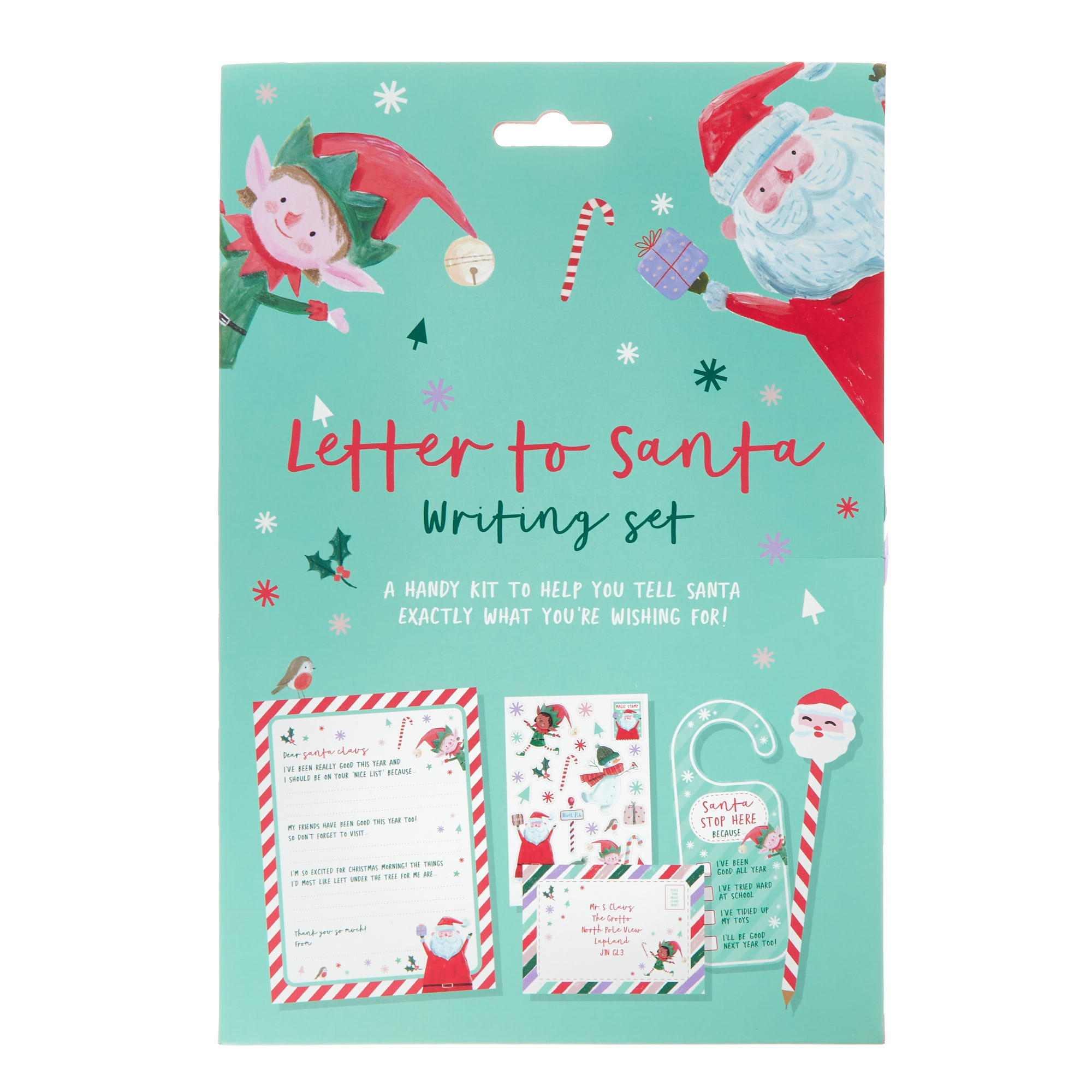 Letter to Santa Writing Set